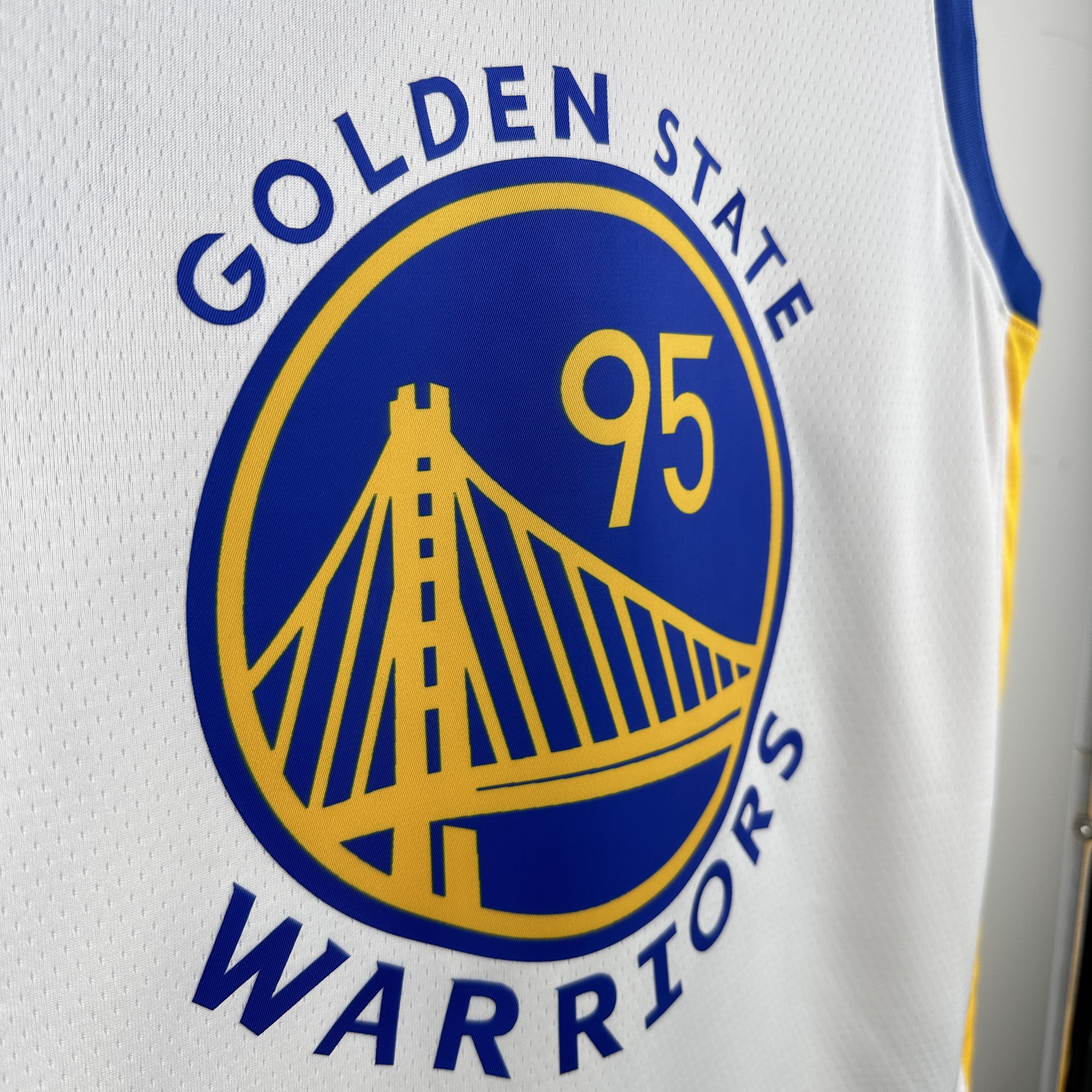 23 Season Golden State Warriors White  #95
