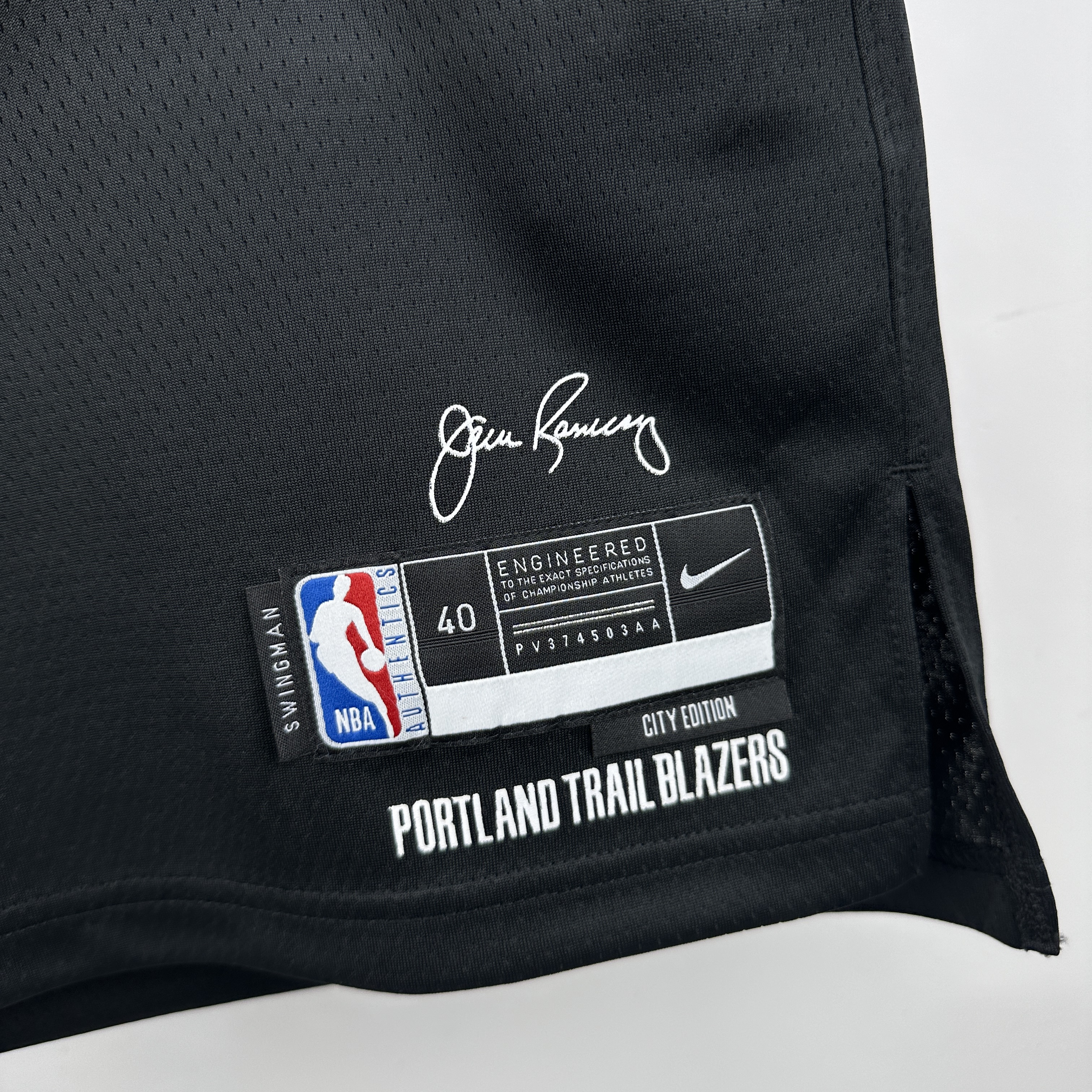 24 Season Portland Trail Blazers City Edition No.1 Simmons
