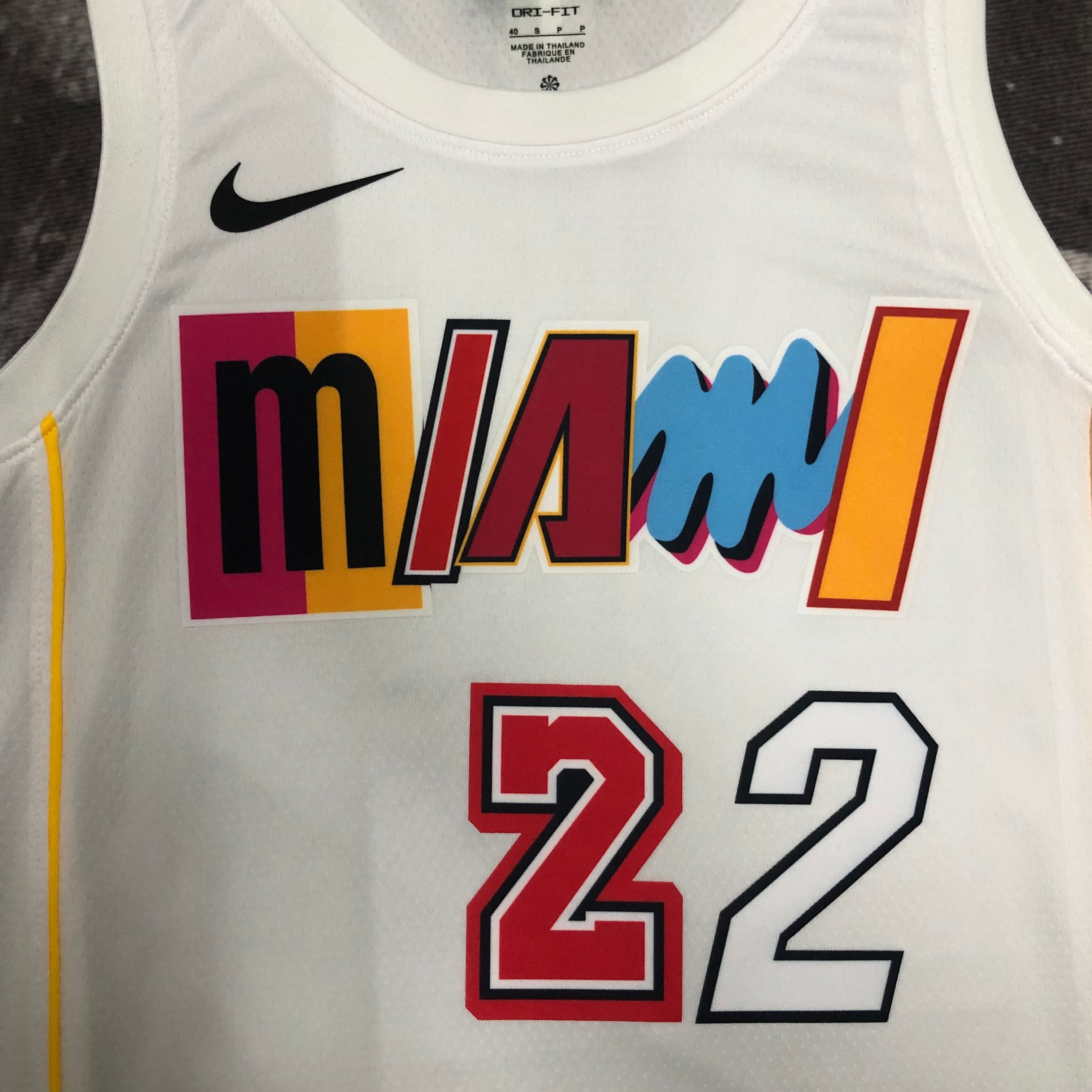 23 Season Miami Heat City Edition  No.22 Butler