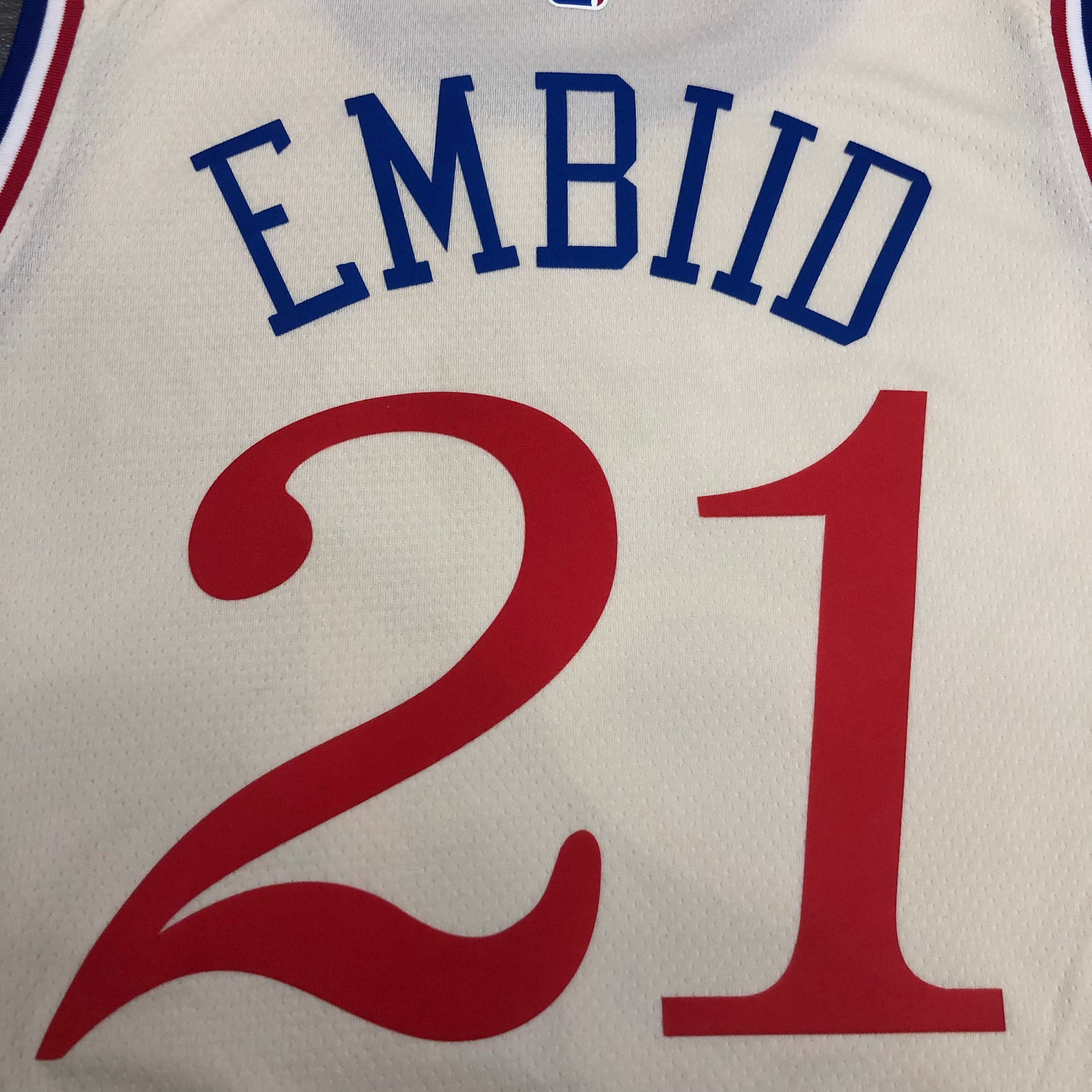 20 Season Philadelphia 76ers White  #21