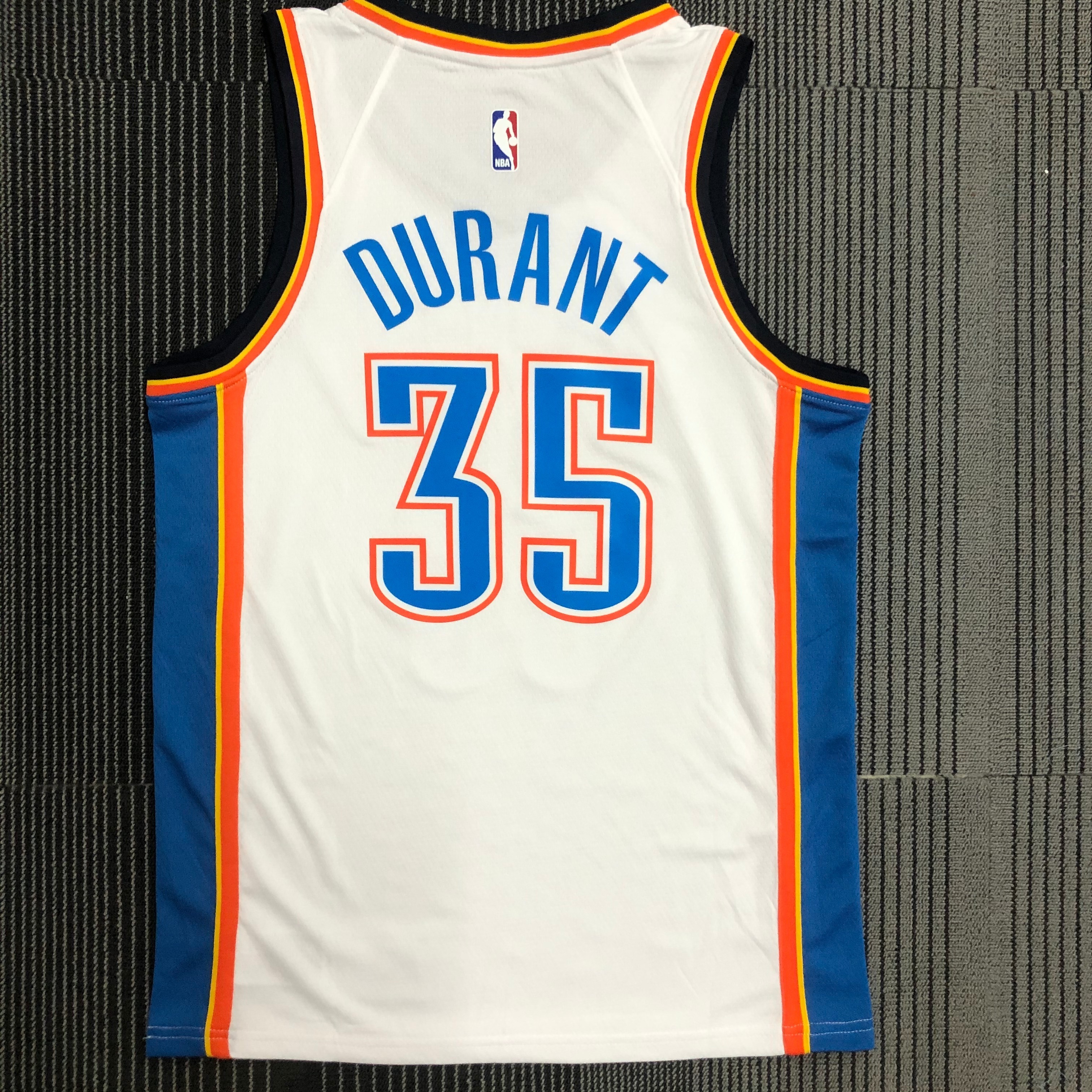 Oklahoma City Thunder White  No.35 Durant