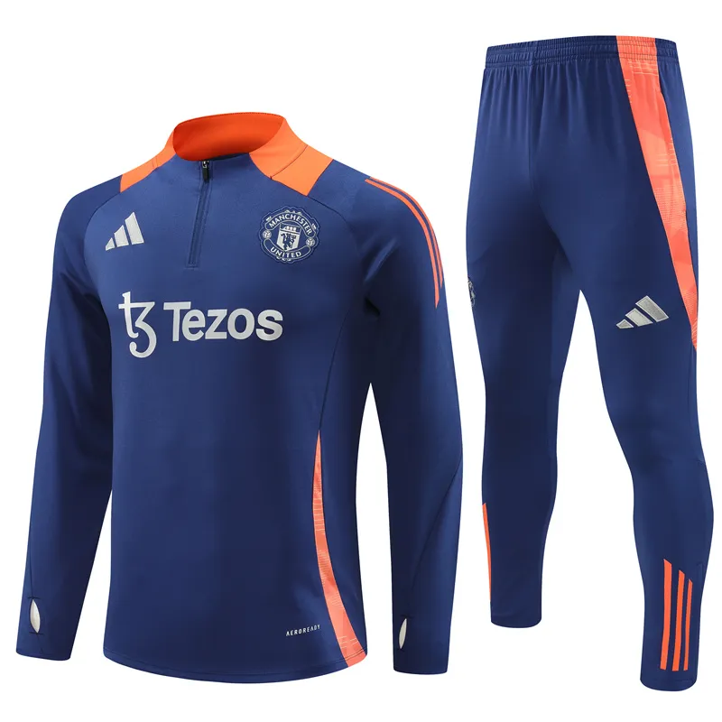 Adult/ Kids 2425 Manchester united Training suit E877