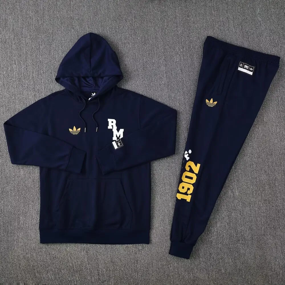 Real Mαdrid Hoodie Dark Blue Suit
