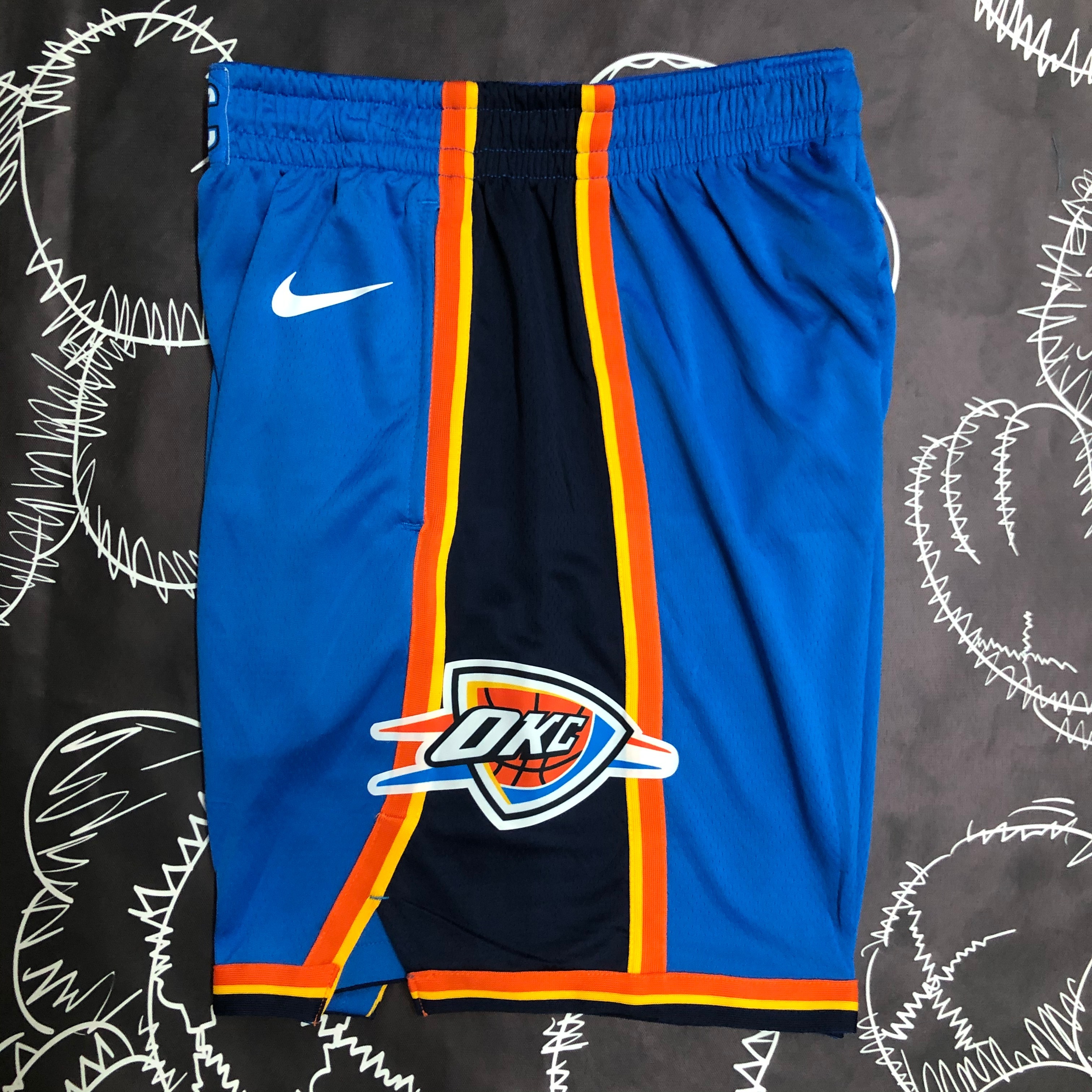 Oklahoma City Thunder BLUE SHORTS