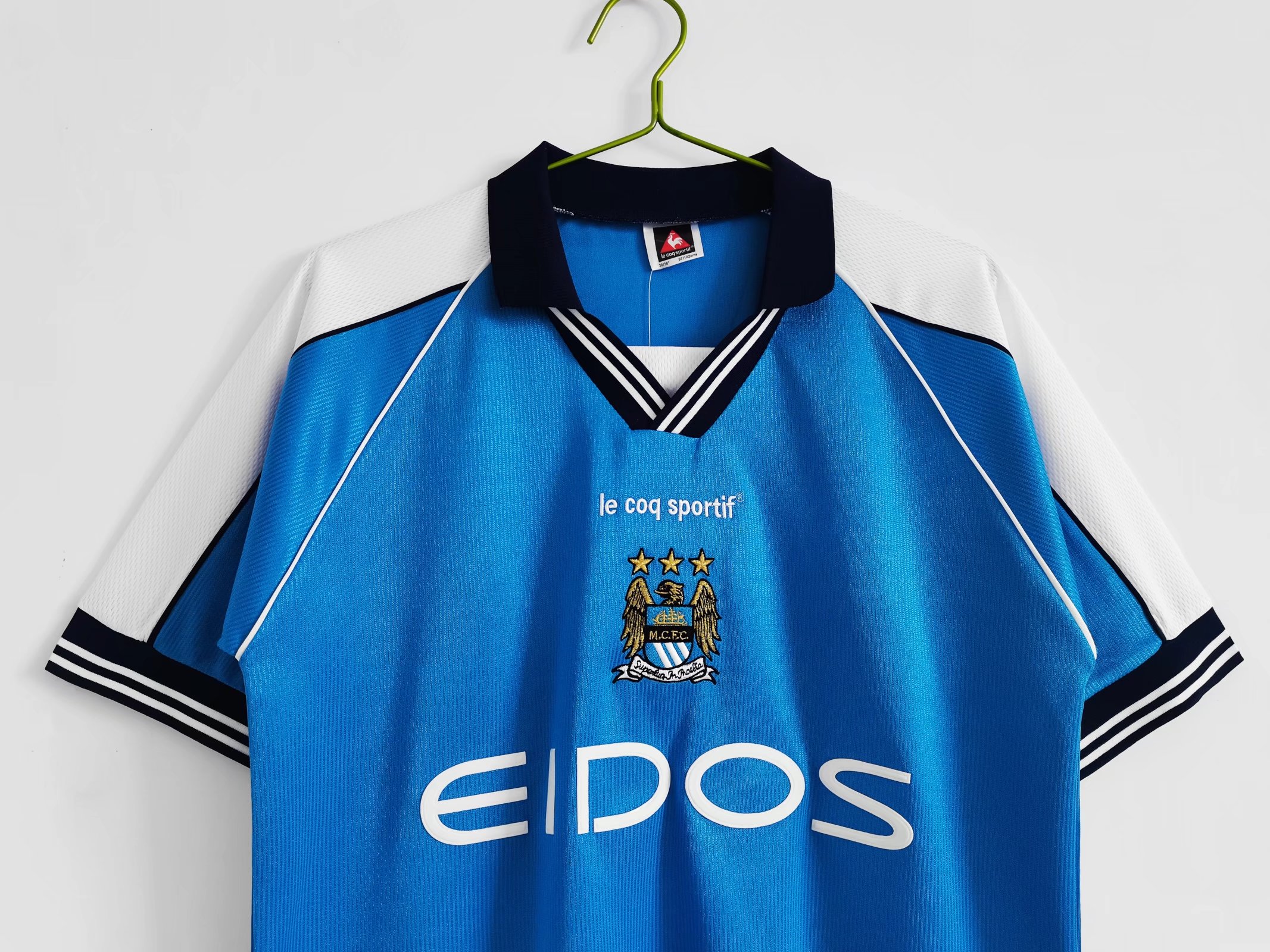 Retro Manchester City 99/01 Home Blue