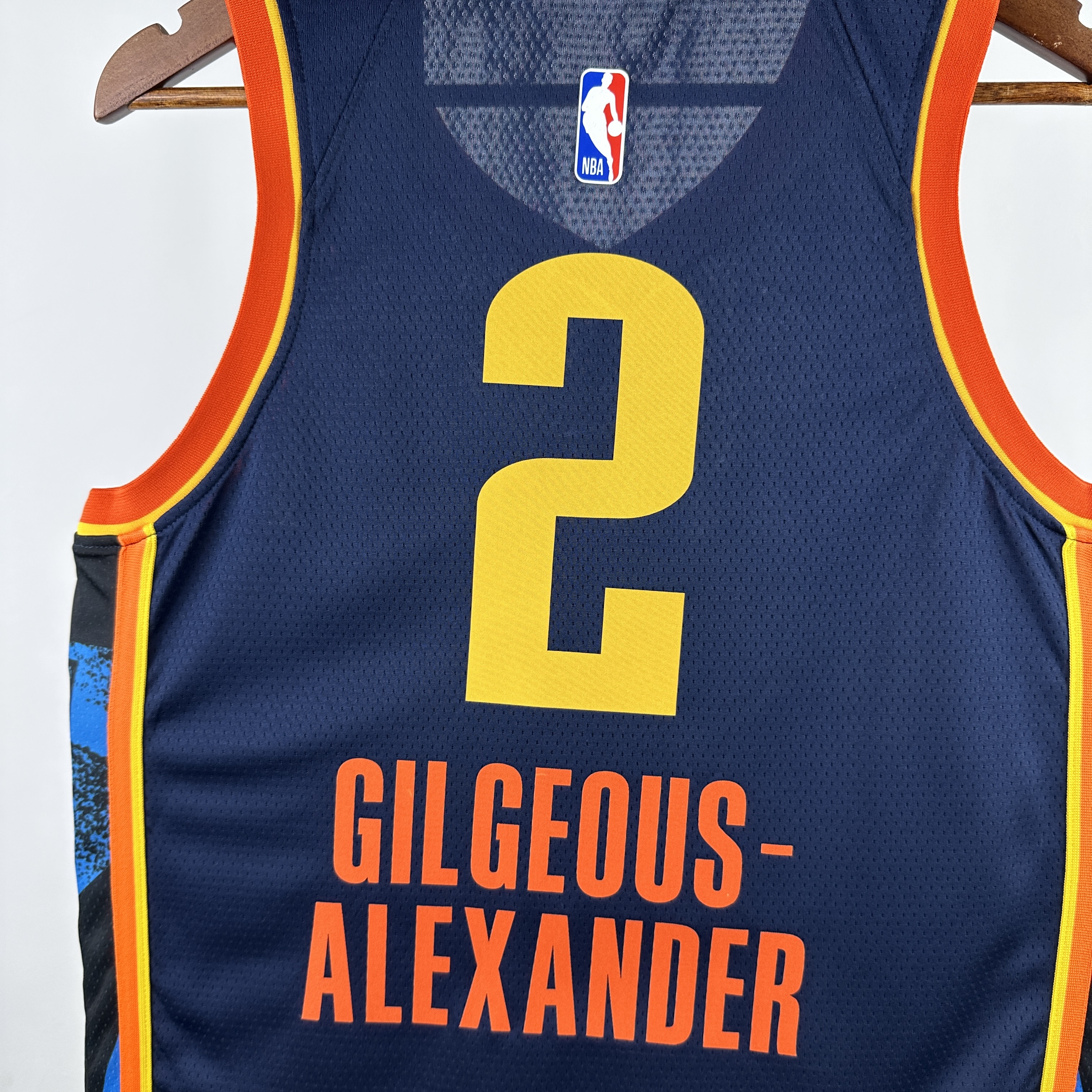 25 Season Oklahoma City Thunder City Edition #2 Gilgeous-Alexander