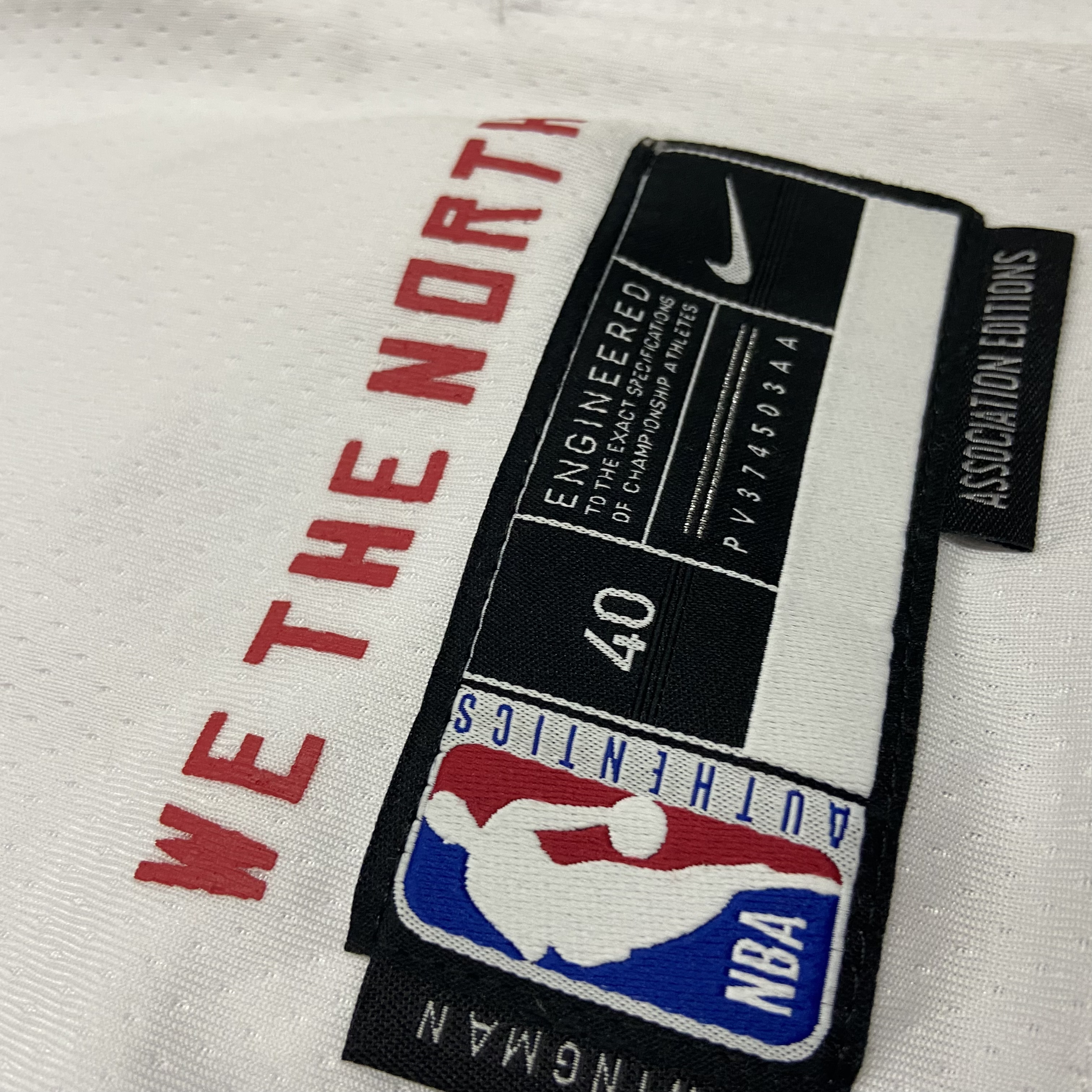 23 Season Toronto Raptors Home White  No.15 Carter