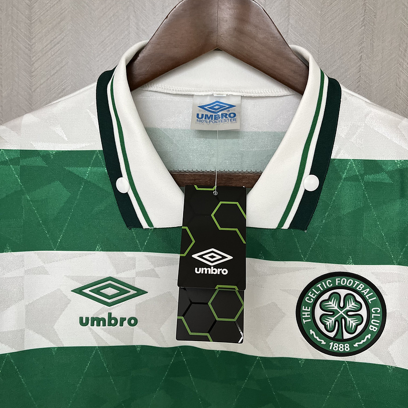 Retro 1989-91 Celtic Home S-XXL