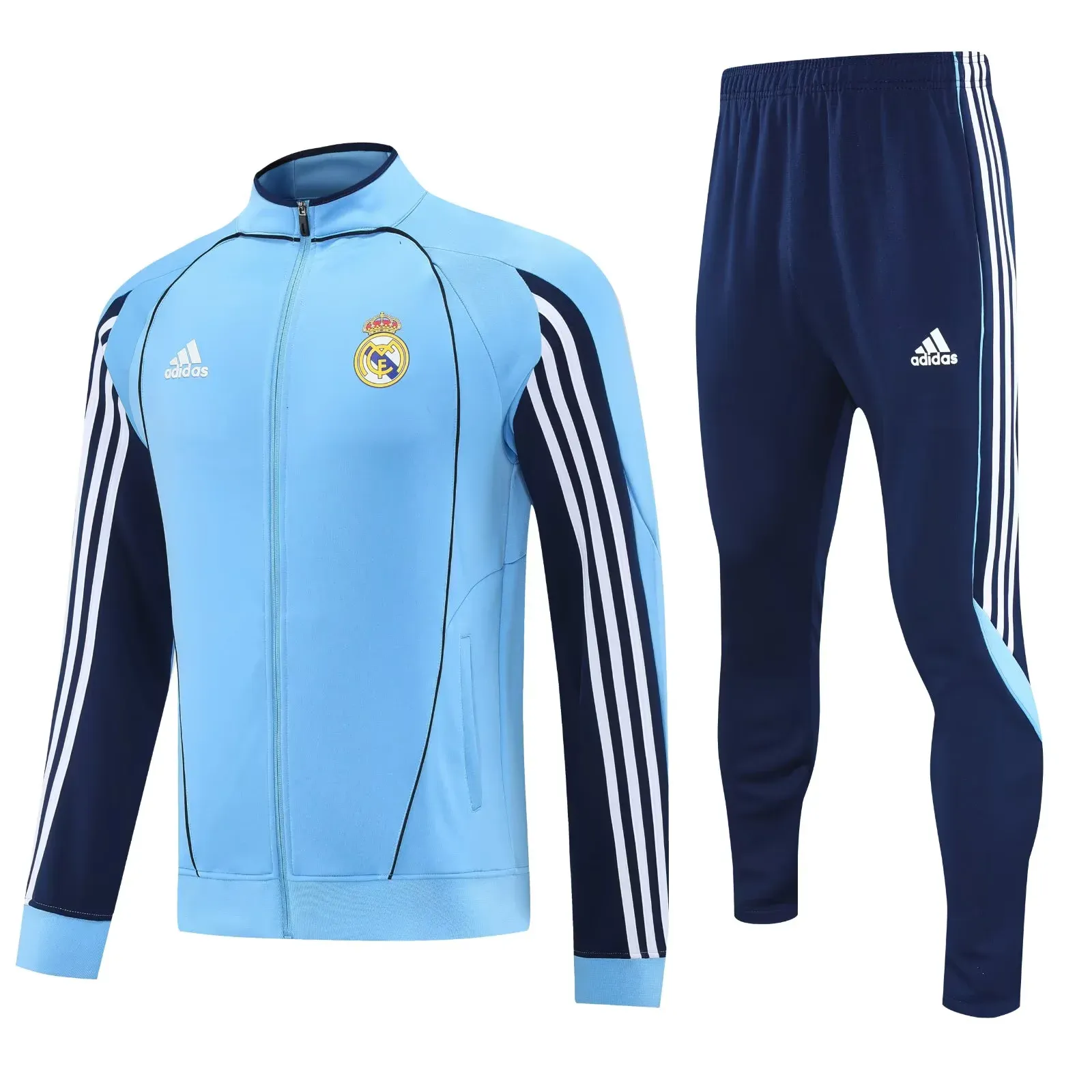 Real Mαdrid Retro full zipper training Suit