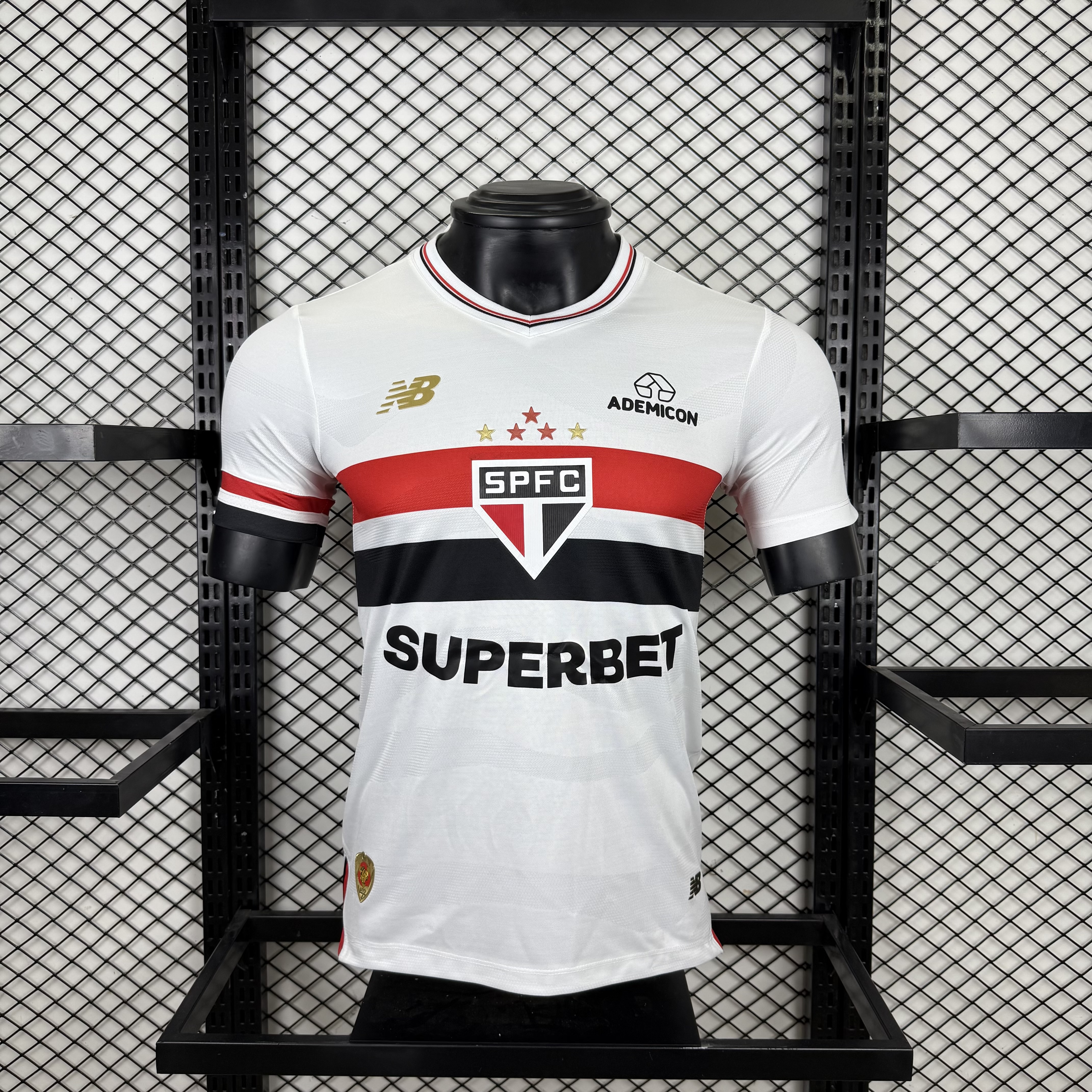 SPONSORED Player Version Sao Paulo 2025/26 Home S-4XL