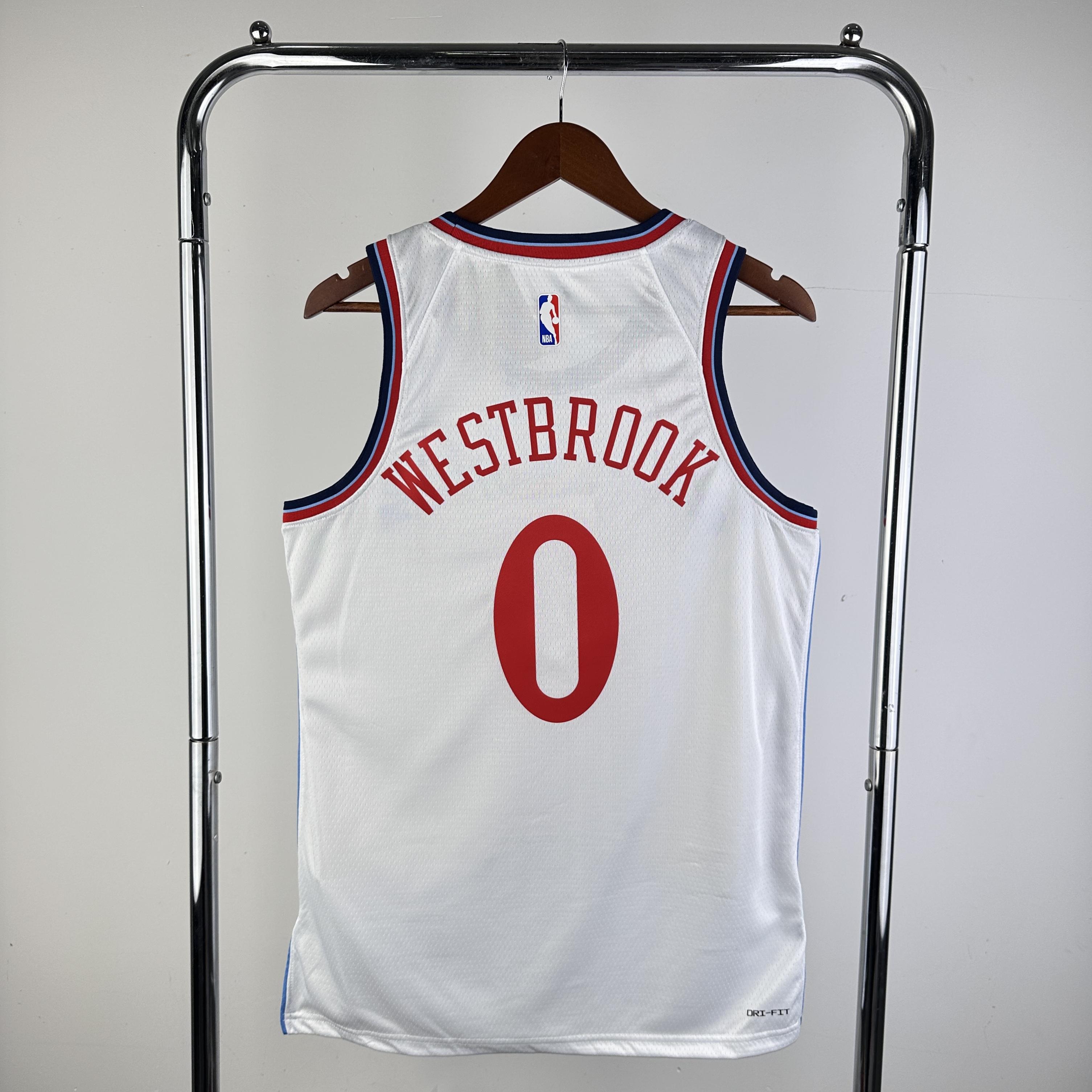 24/25 Season Los Angeles Clippers Home White  No.0 Westbrook