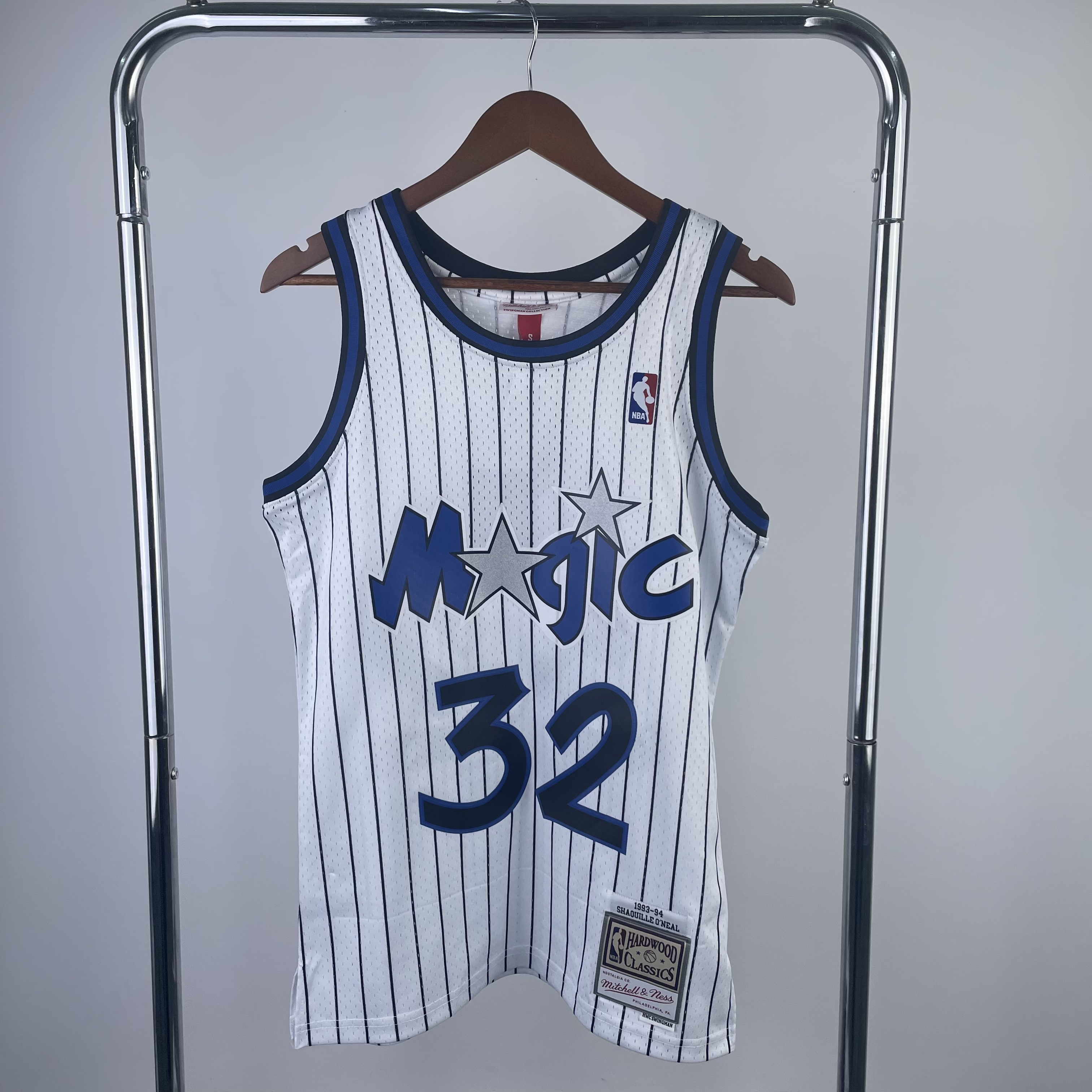 MN Heat Press Retro: ORLANDO MAGIC 94 Season White No.32