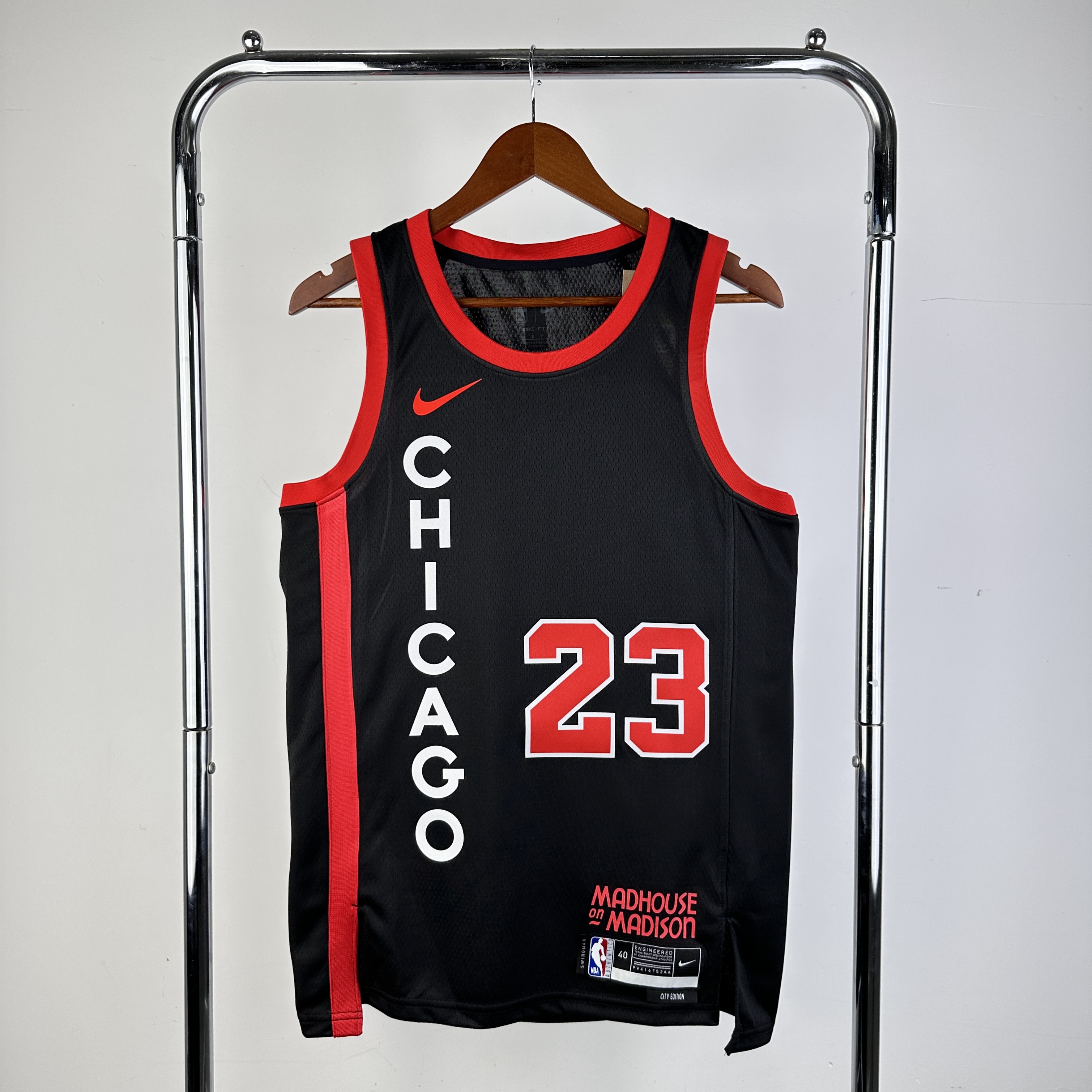 24 Season Chicago Bulls City Edition No.23 Jordan