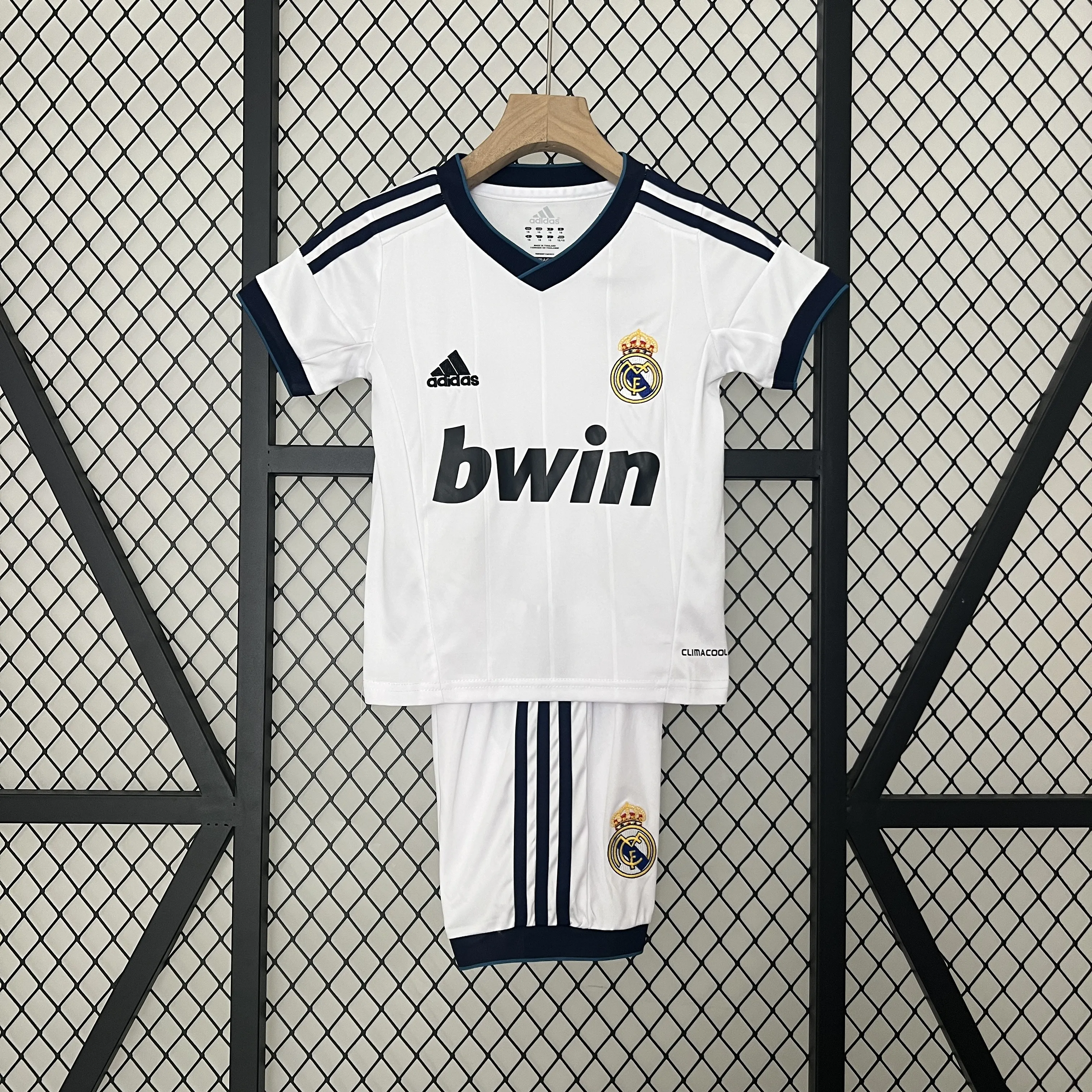Kids Kit Real Mαdrid 12/13 Home White