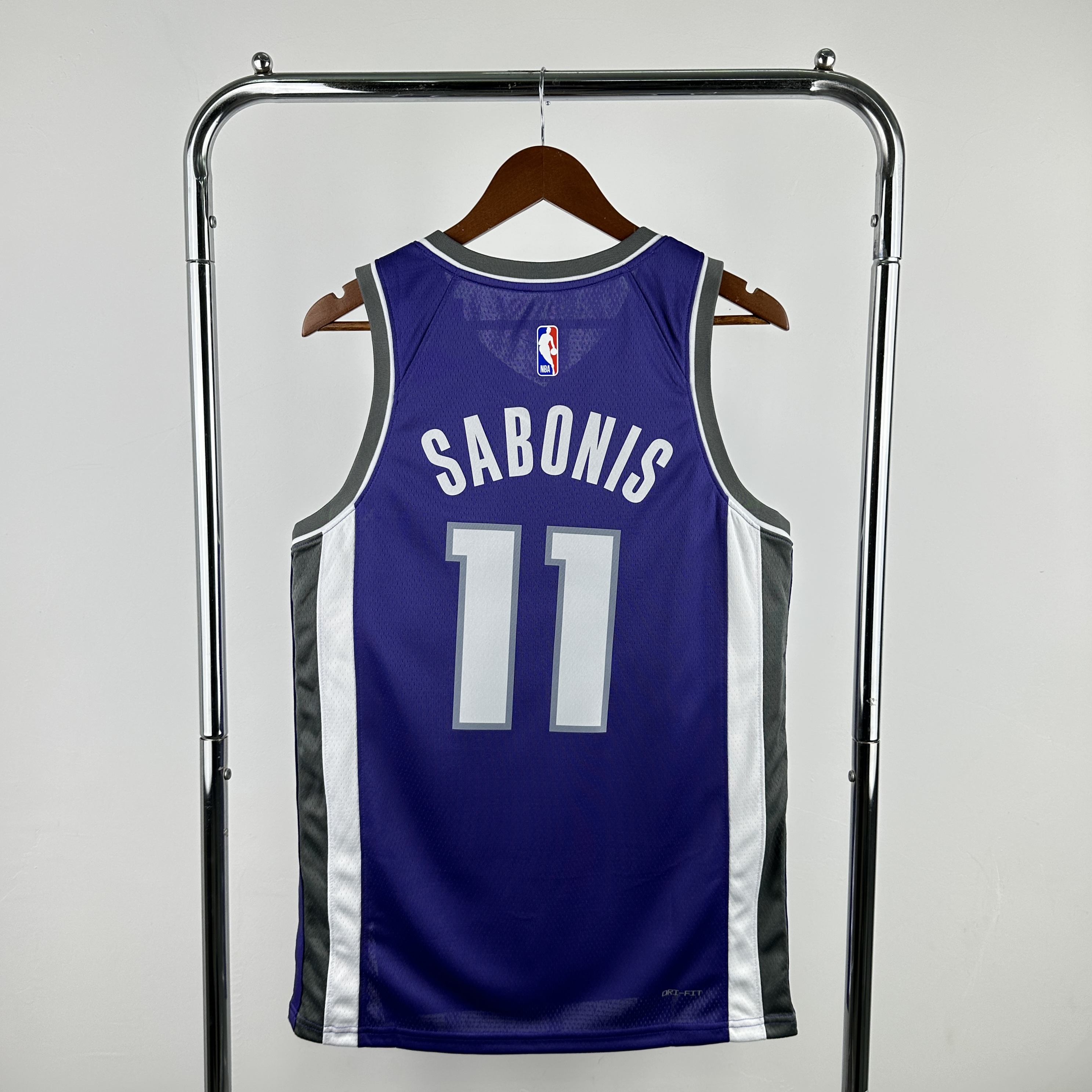 23 SEASON SACRAMENTO KINGS Away Purple  #11 SABONIS