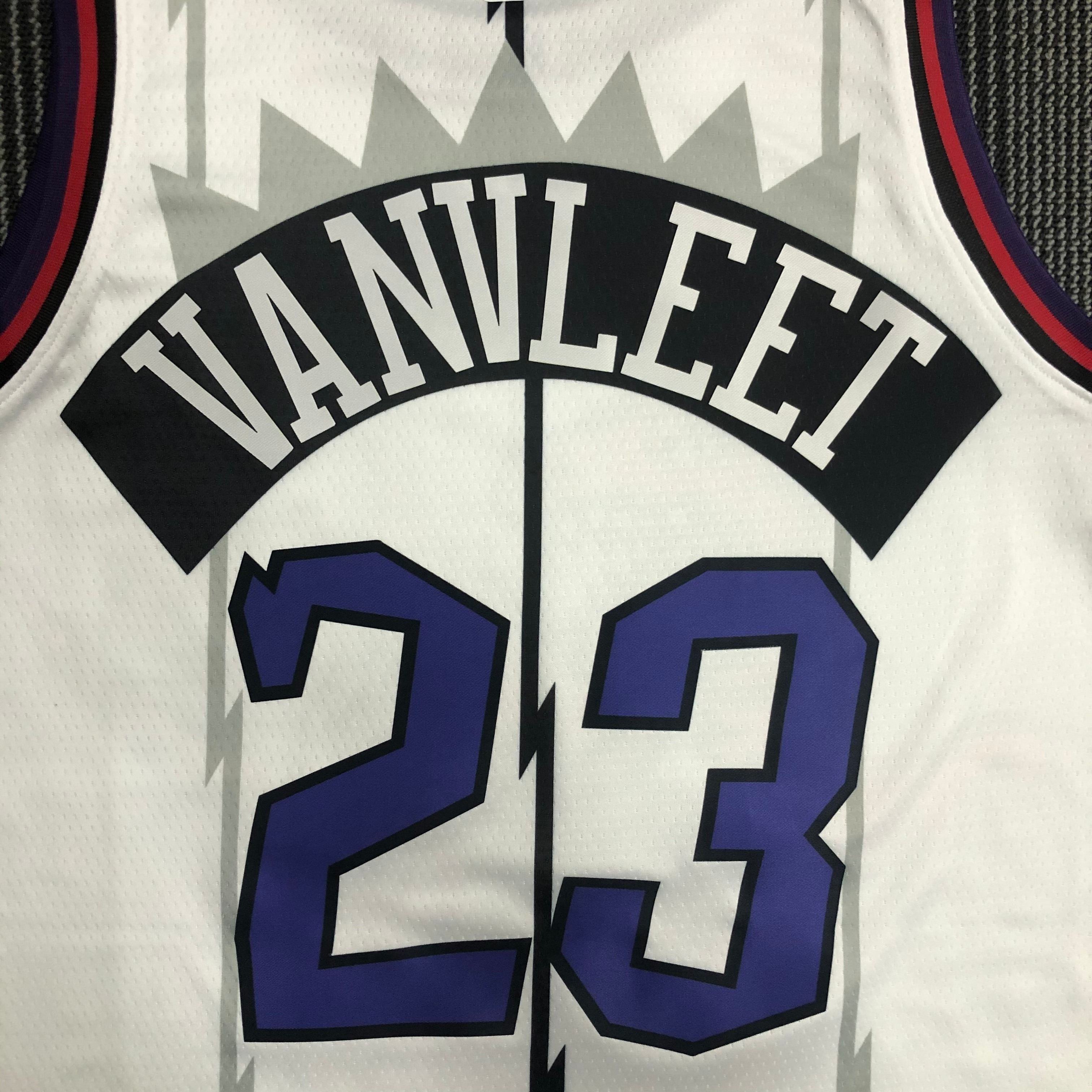 Toronto Raptors White  No.23 Vanvleet