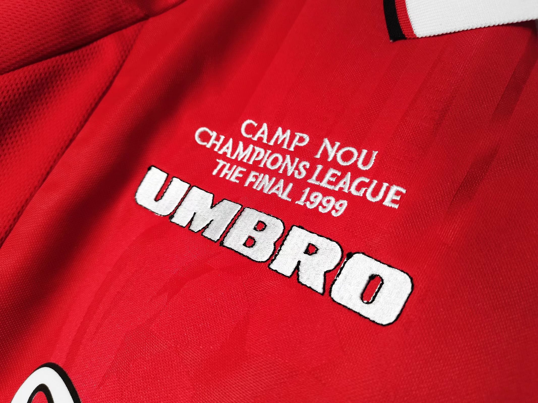Retro Manchester United 1999 Final Home Long Sleeves