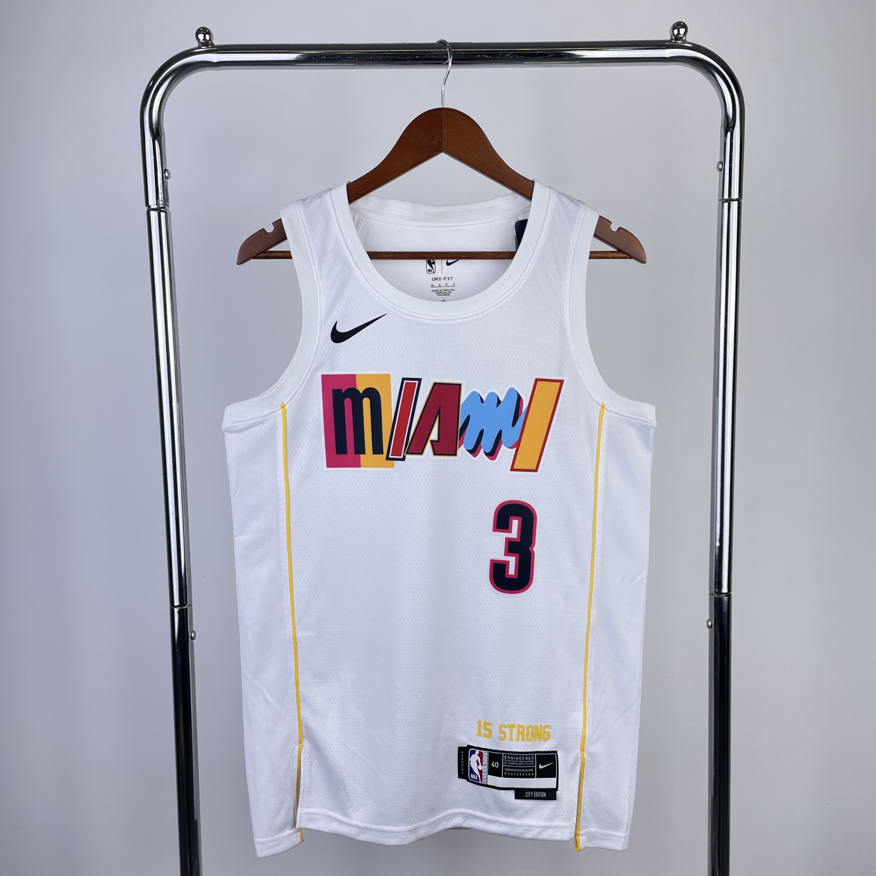 23 Season Miami Heat City Edition  No.3 Wade
