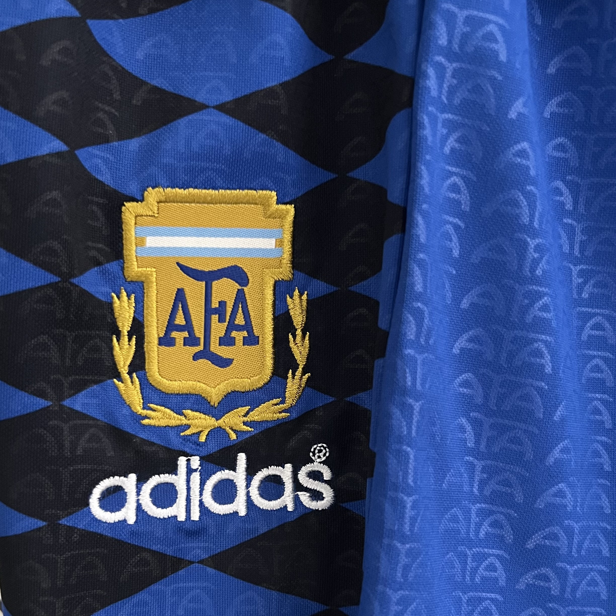 Retro Argentina 1994 Away Blue
