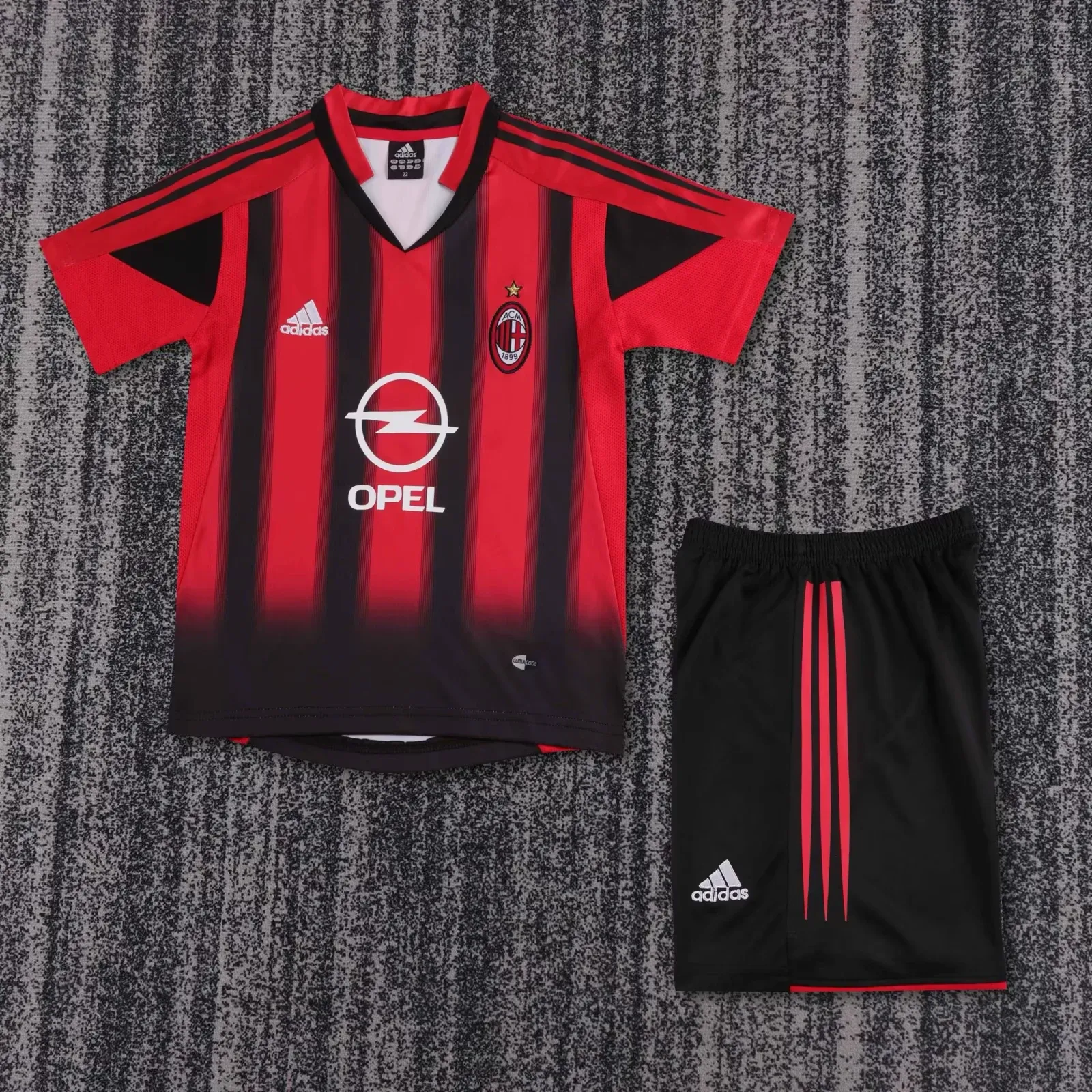 Kids Retro Kit AC Milan 04/05 Home