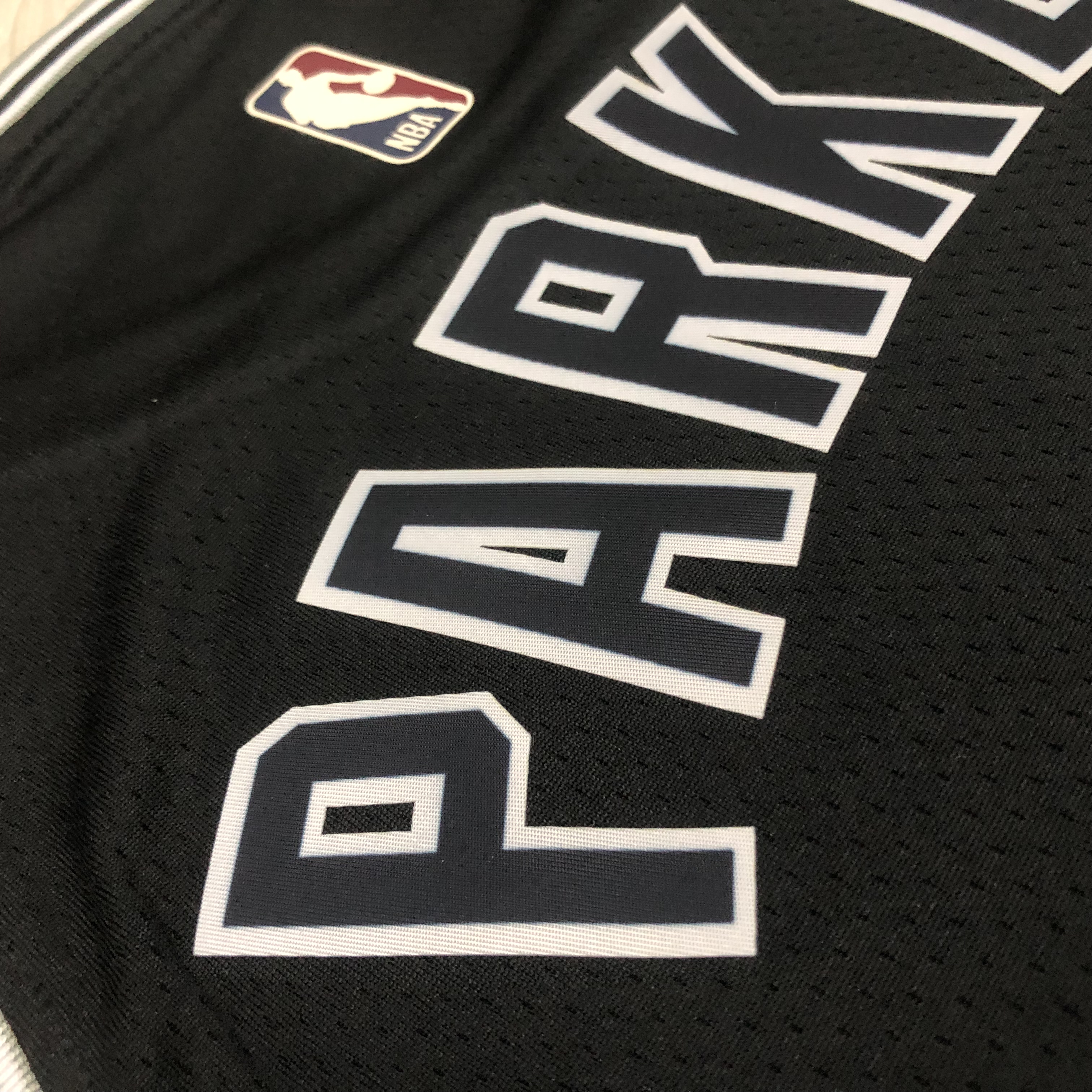 23 Season SAN ANTONIO SPURS Black  #9