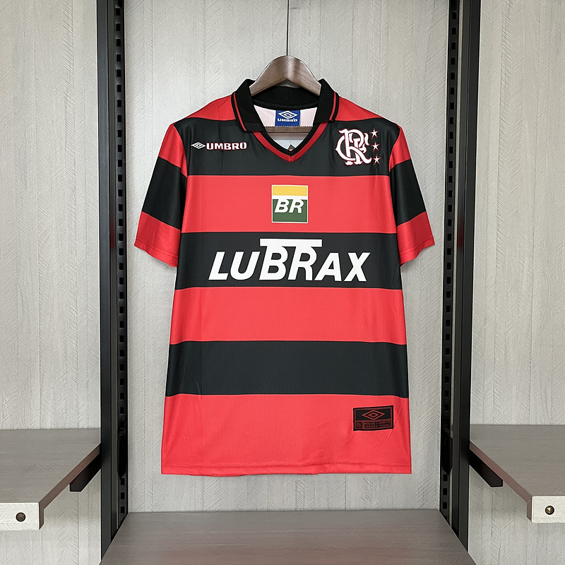 Retro  1995 Flamengo Home Red