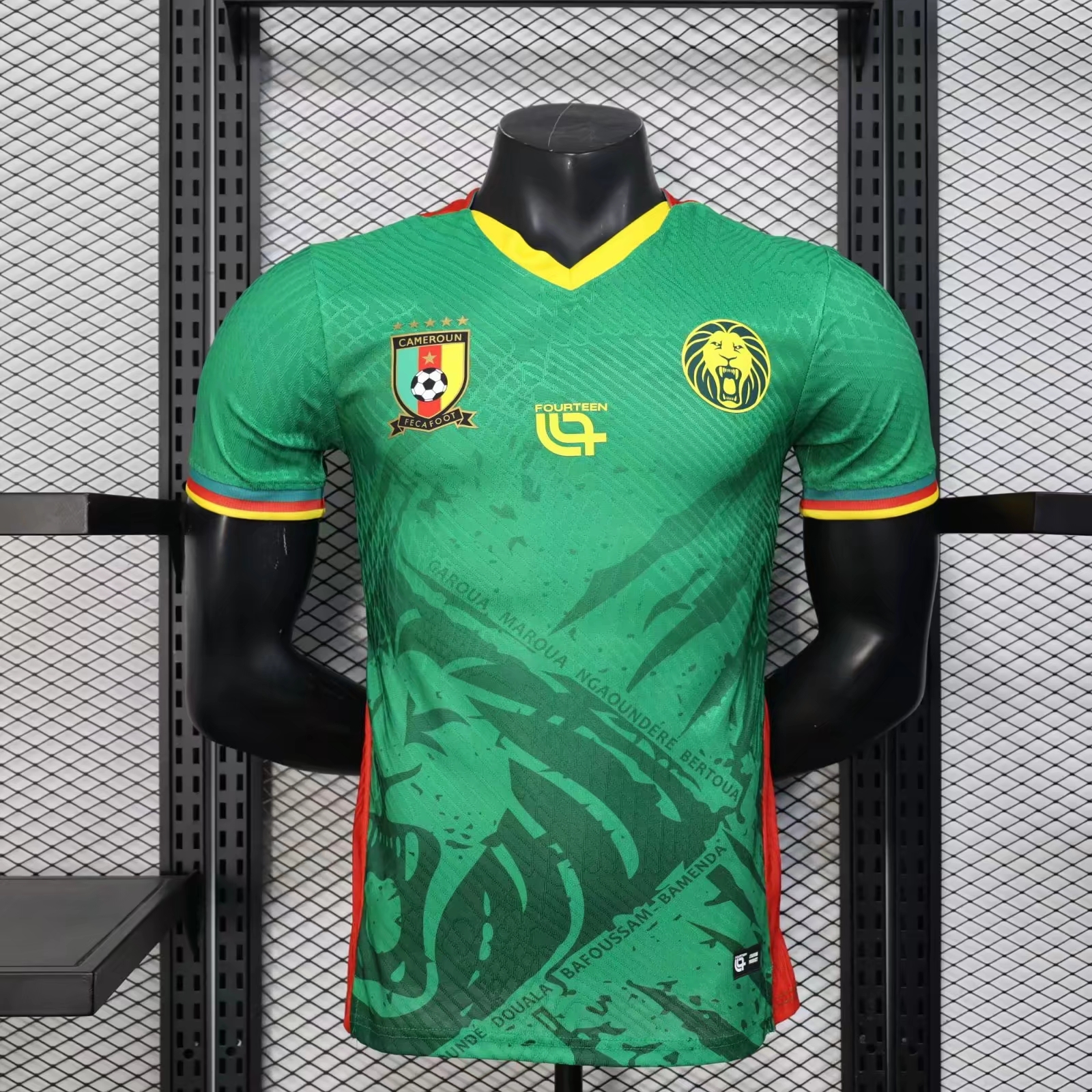 Player Version Cameroon 25/26 Green  S-XXL