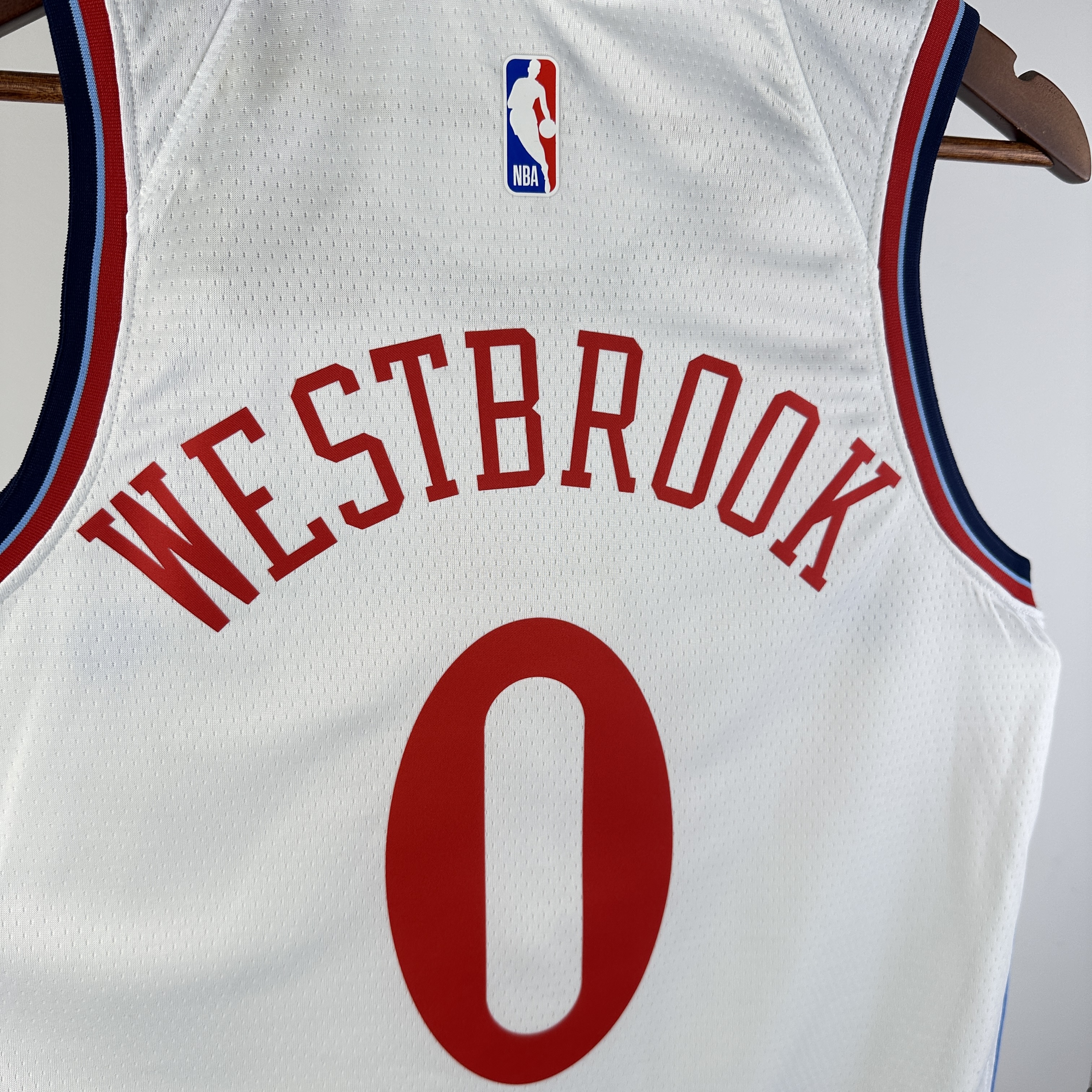 24/25 Season Los Angeles Clippers Home White  No.0 Westbrook