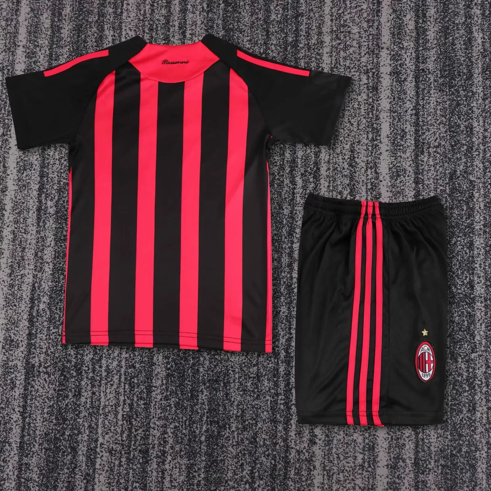 Kids Retro Kit AC Milan 08/09 Home
