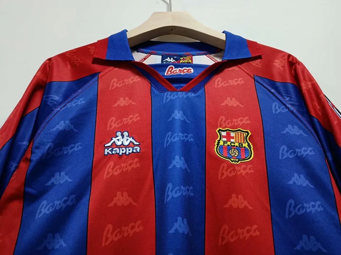Barcelona 1996/97 Home Long Sleeves S-XXL