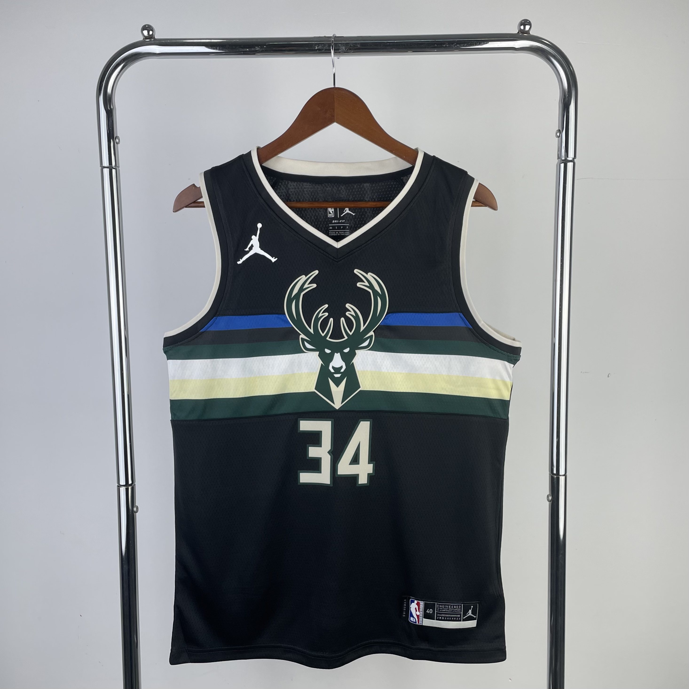21 Season Milwaukee Bucks City Version  No.34 ANTETOKOUNMPO