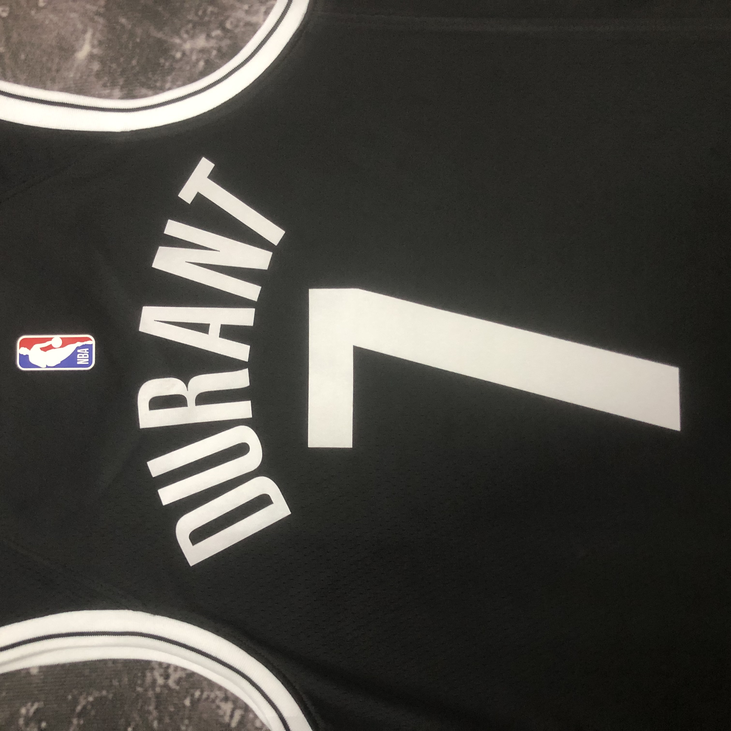 23 Season Brooklyn Nets Black  No.7 Durant
