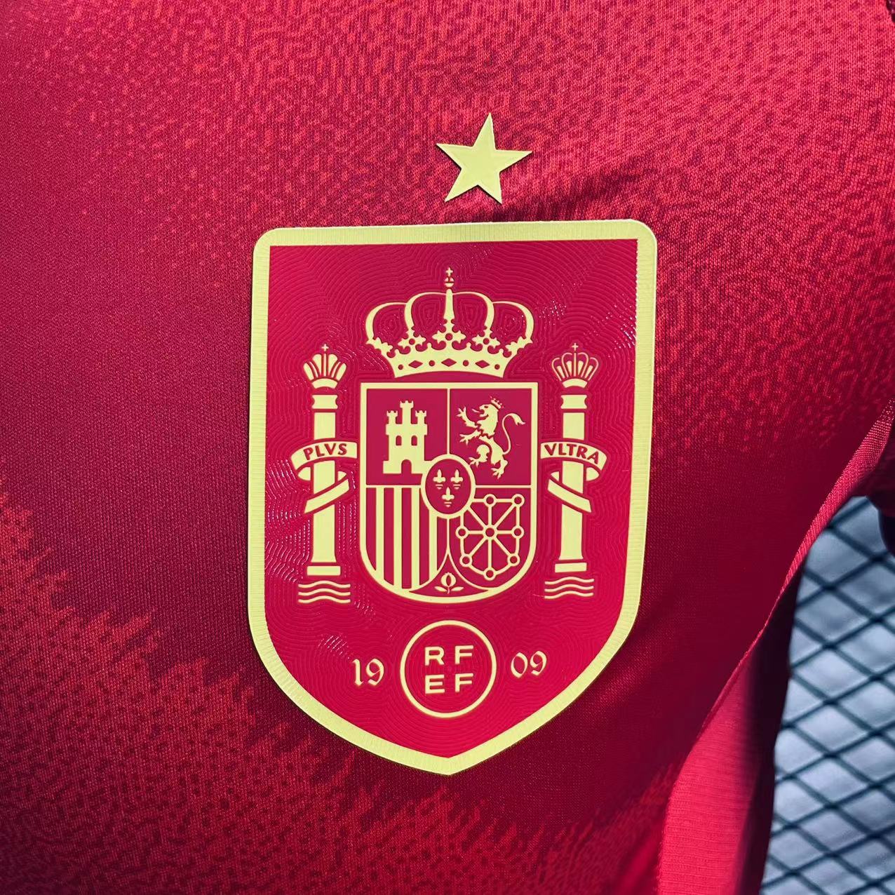 Player Version Camsia Spain 24/25 Home Red