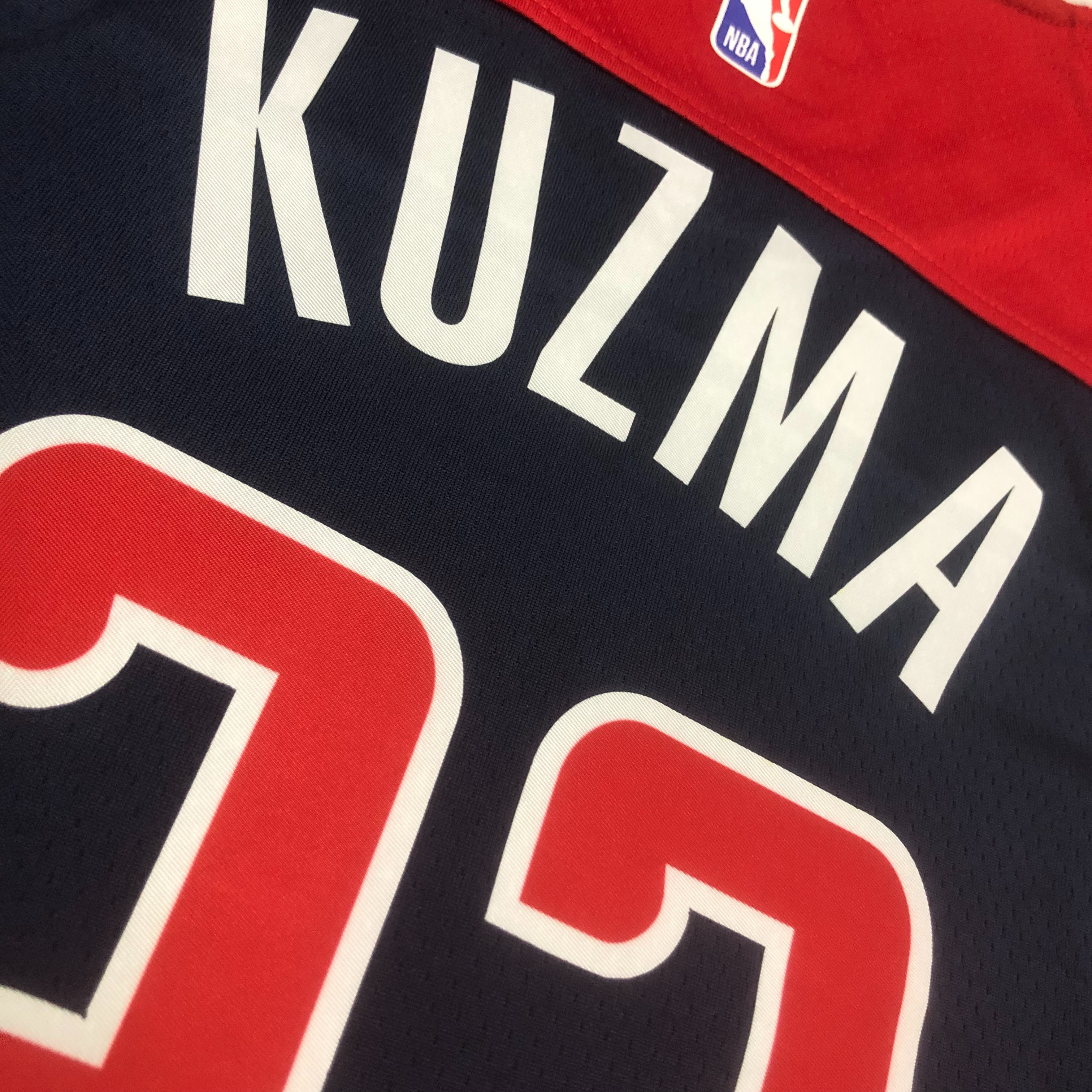 23 Season Washington Wizards Limited Edition No.33 Kuzma