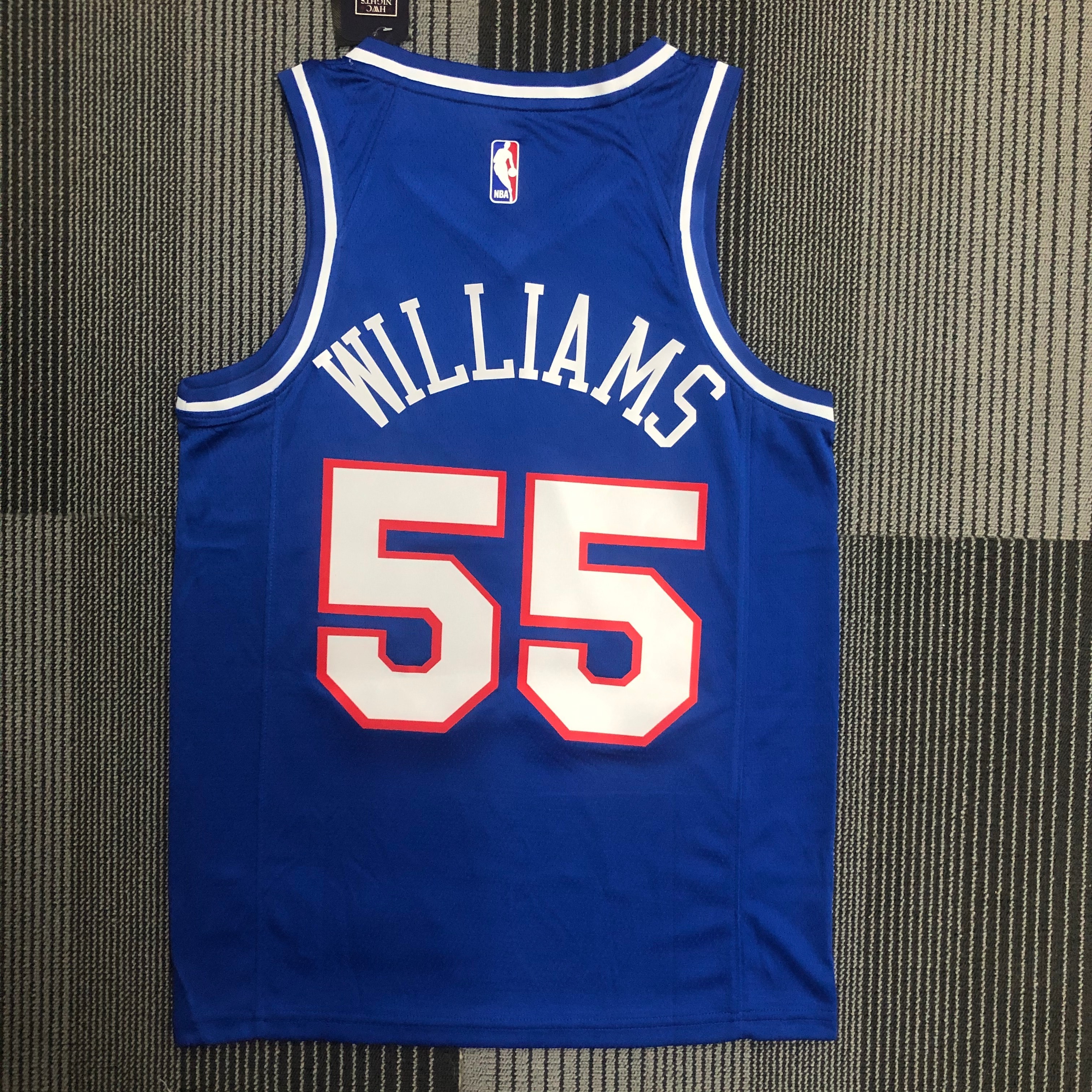 SACRAMENTO KINGS BLUE  #55 WILLIAMS
