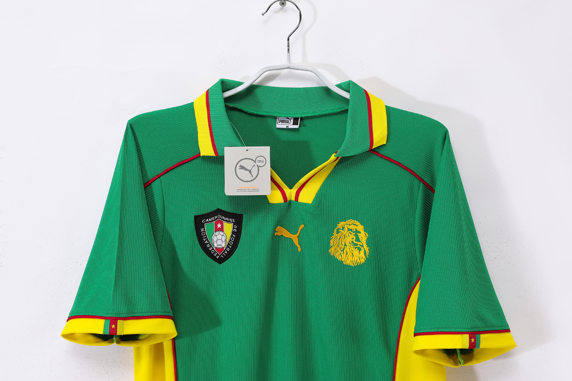 Retro Cameroon 1998/99 Home Green  S-XXL