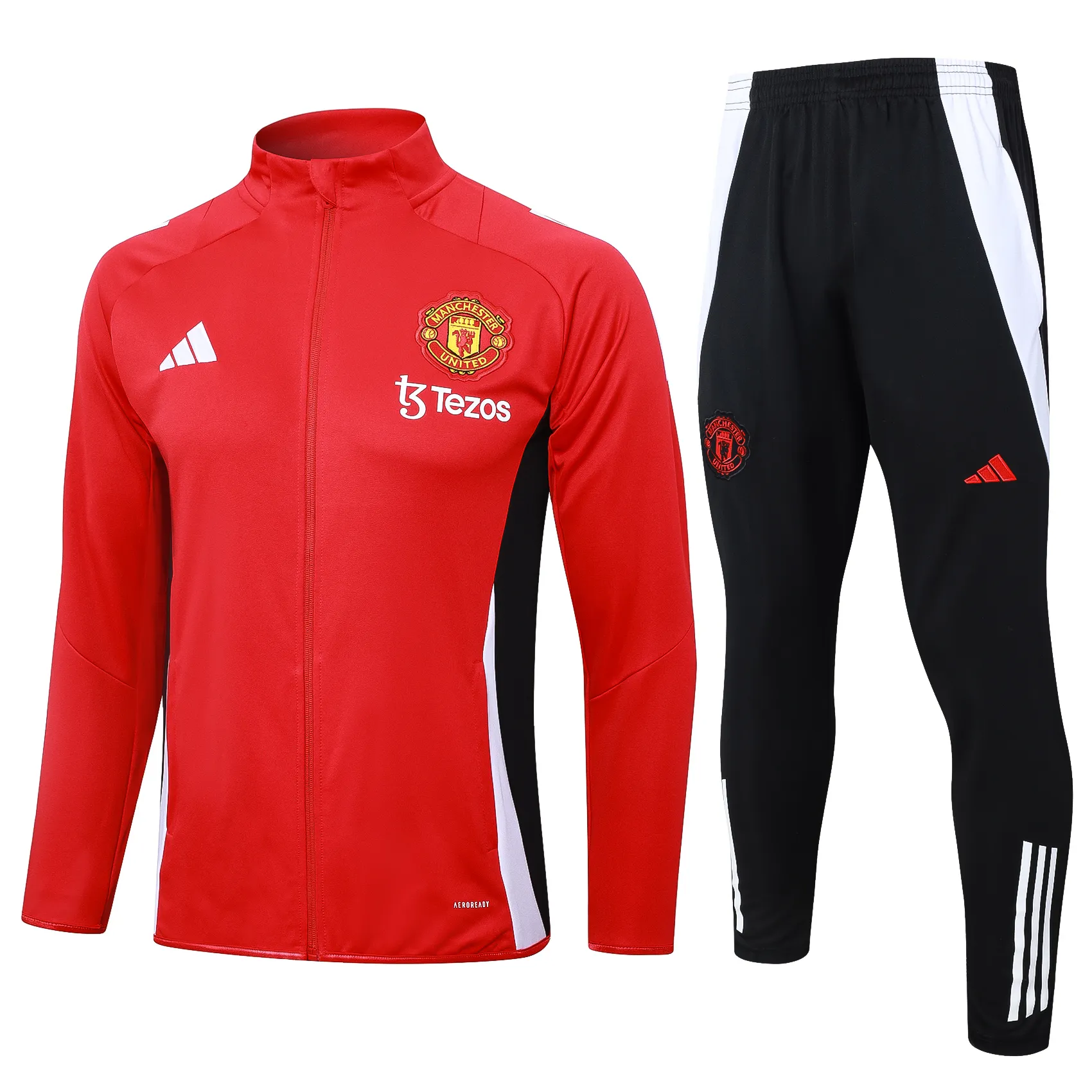 Adult/ Kids Manchester united 24/25 Full zipper Training suit A794