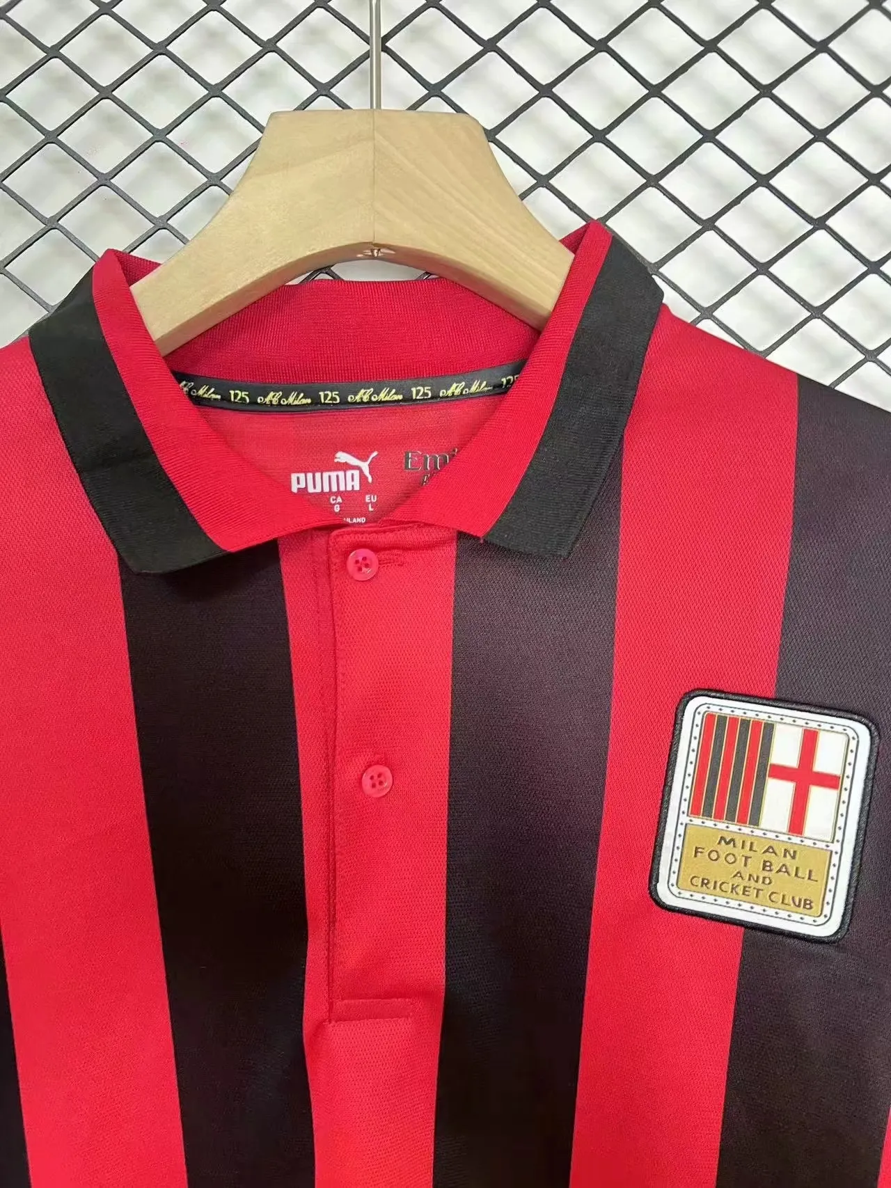 AC milan 125th Anniversary Edition  Long Sleeves