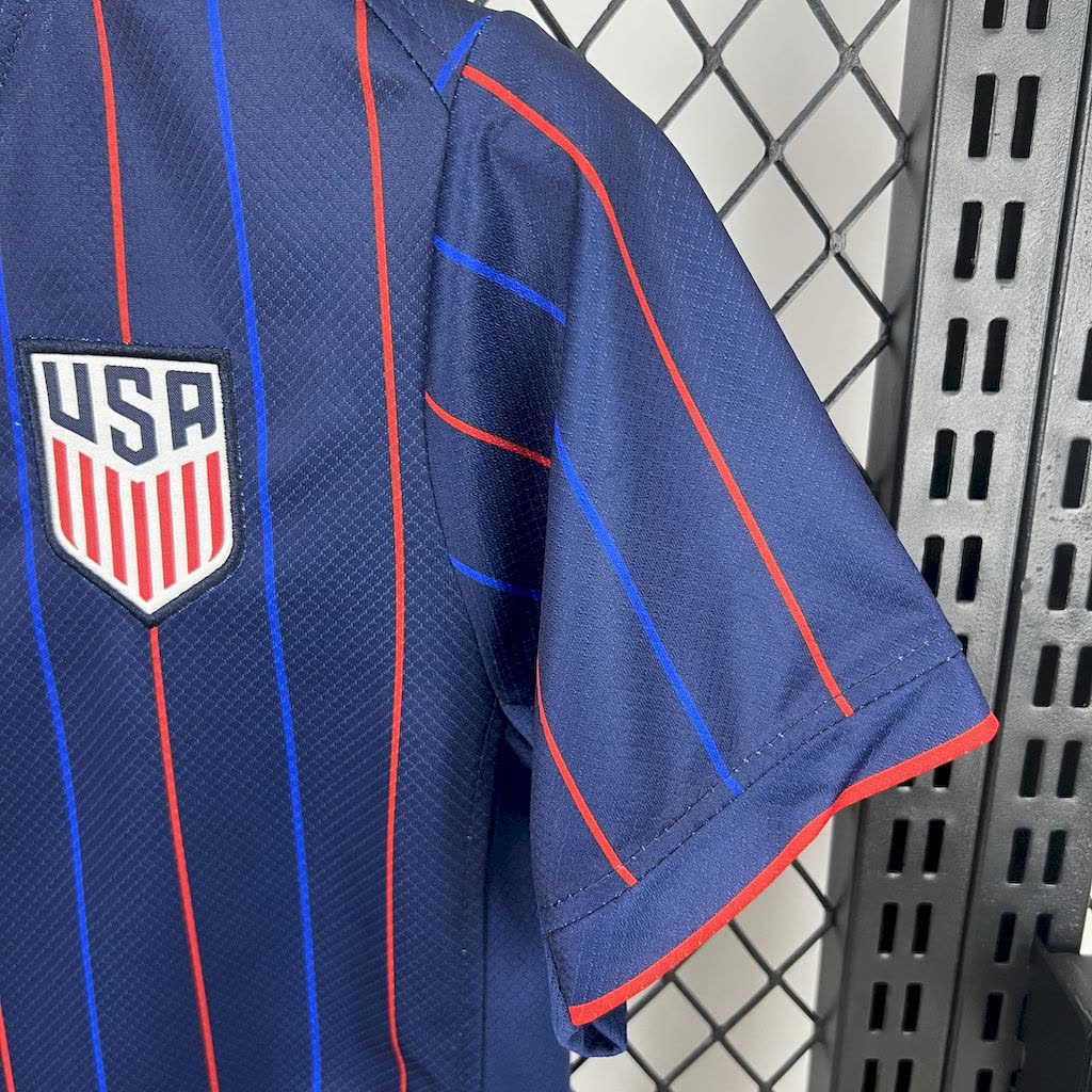 Kids Kit USA 2025 Away 16-28