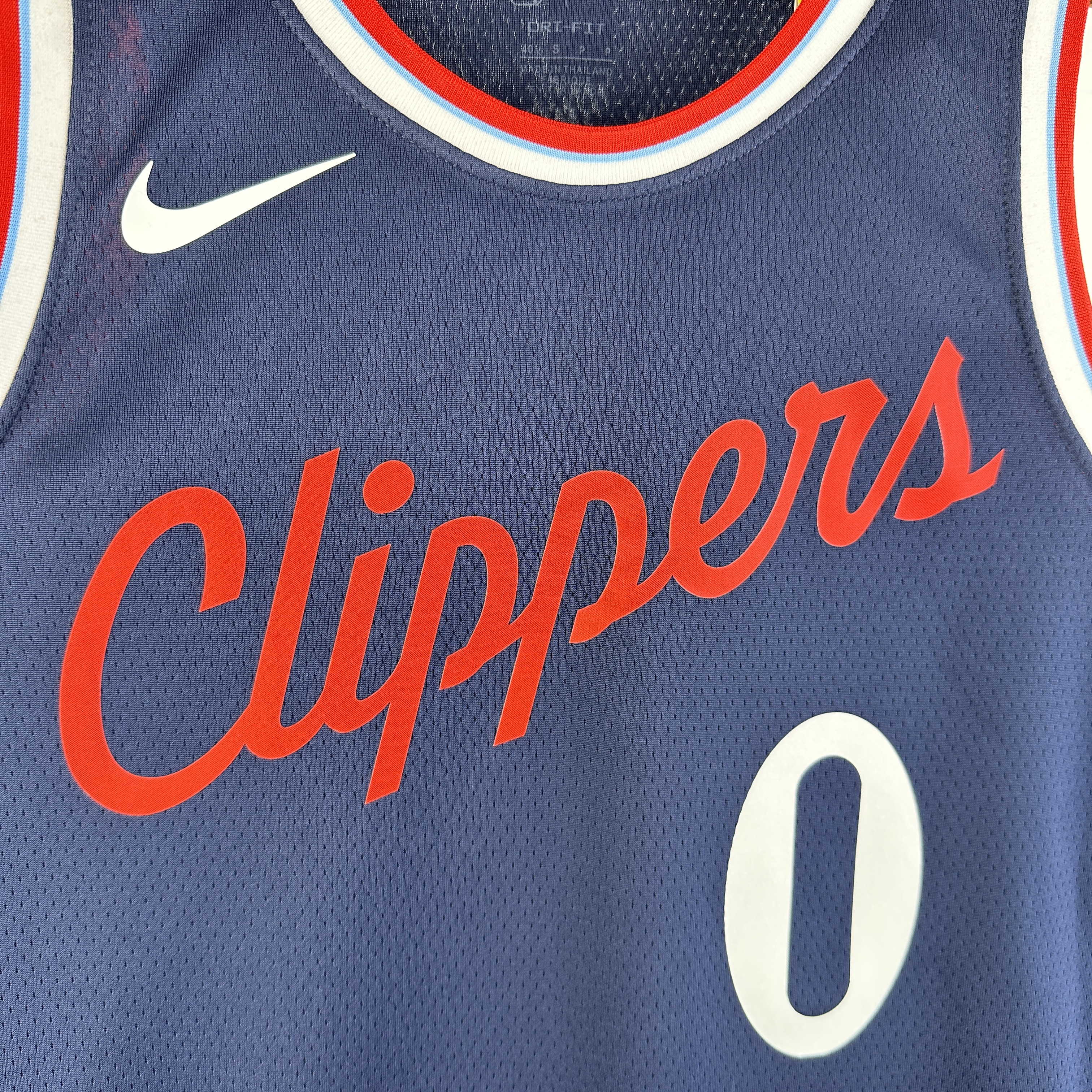 24/25 Season Los Angeles Clippers Away  No.0 Westbrook