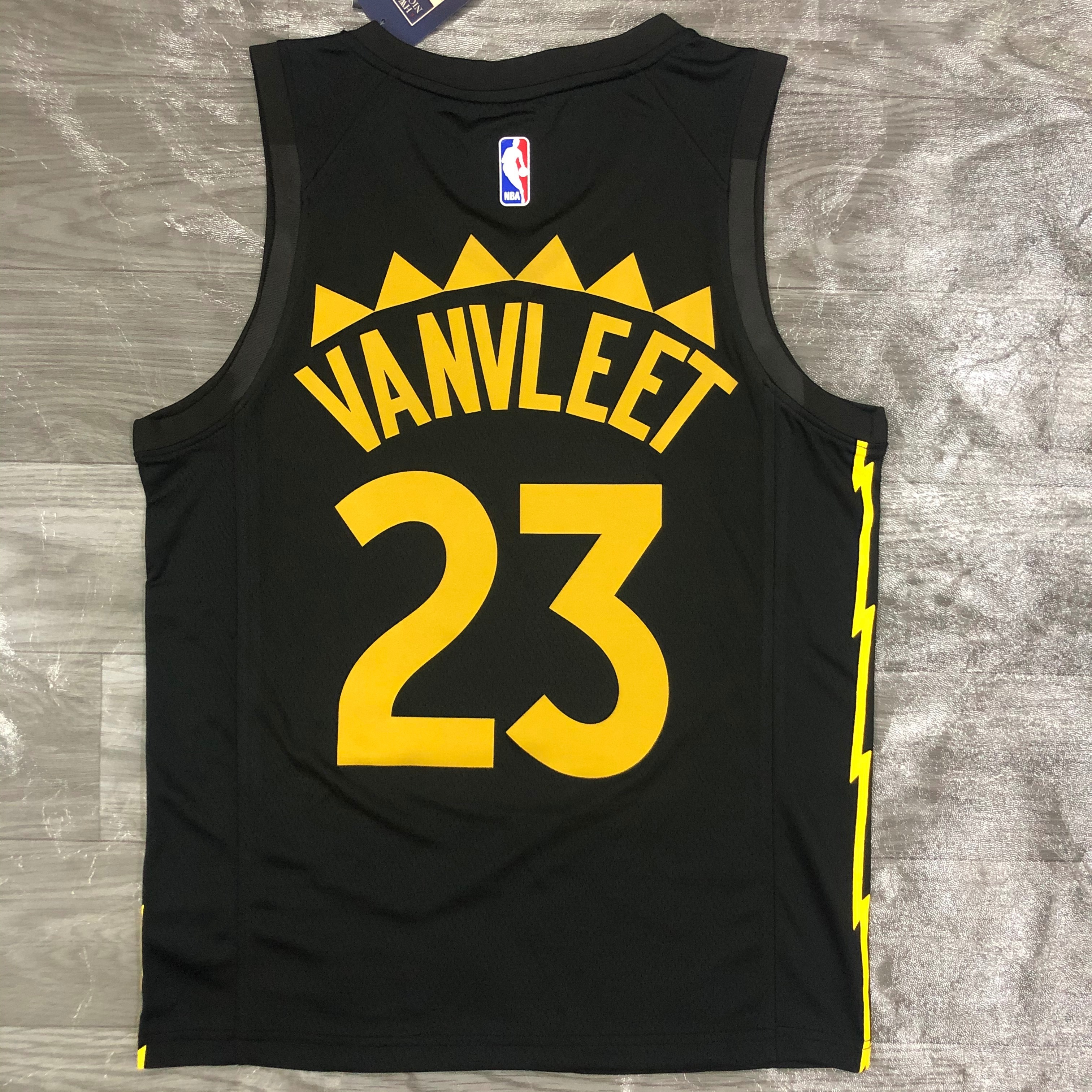 21 Season Toronto Raptors Black  No.23 Vanvleet