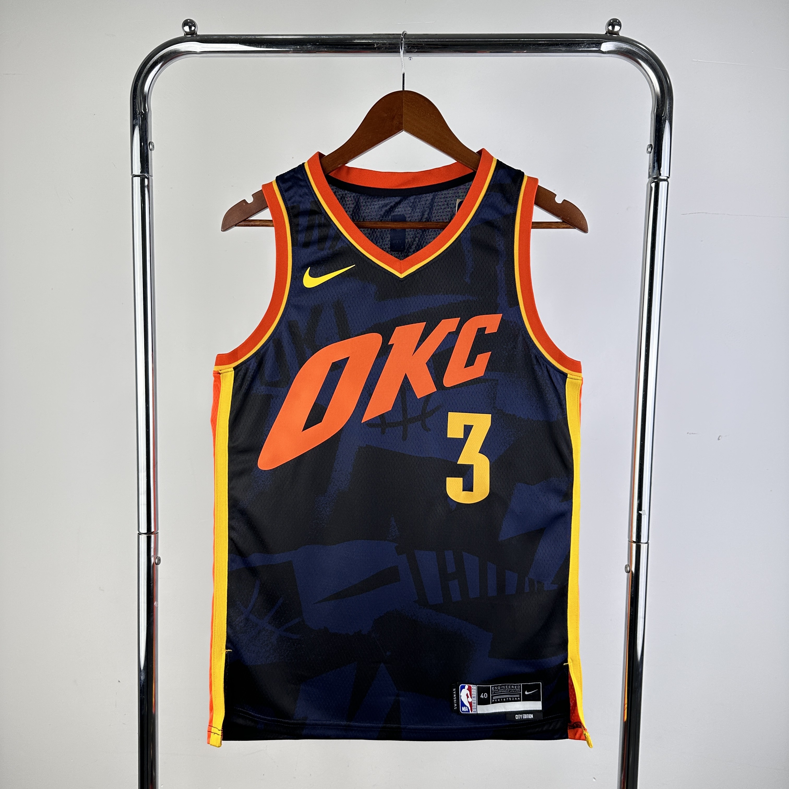 24 Season Oklahoma City Thunder City Edition #3 Giddey