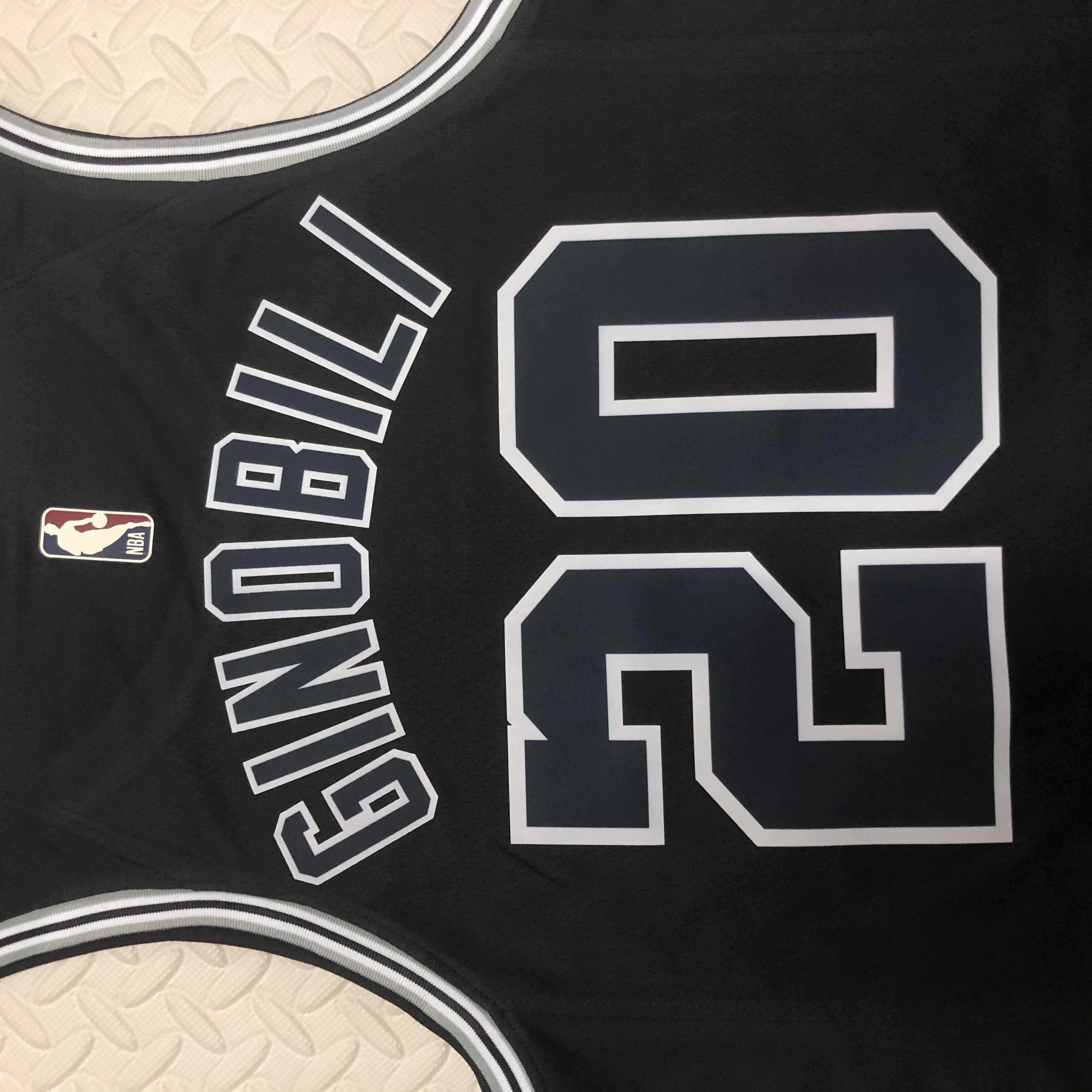 23 Season SAN ANTONIO SPURS Black  #20