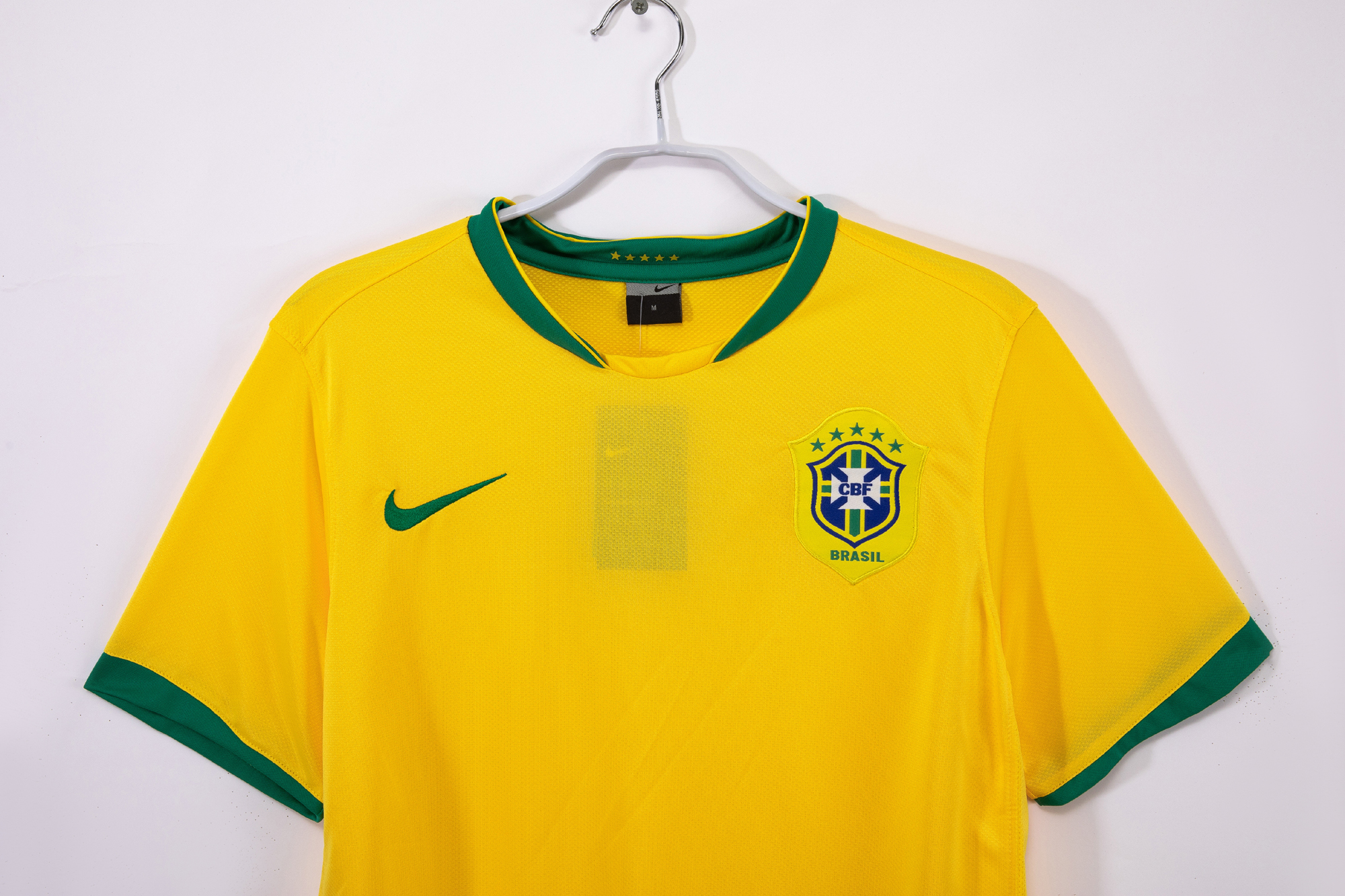 Retro  Brazil 2006 Home Yellow