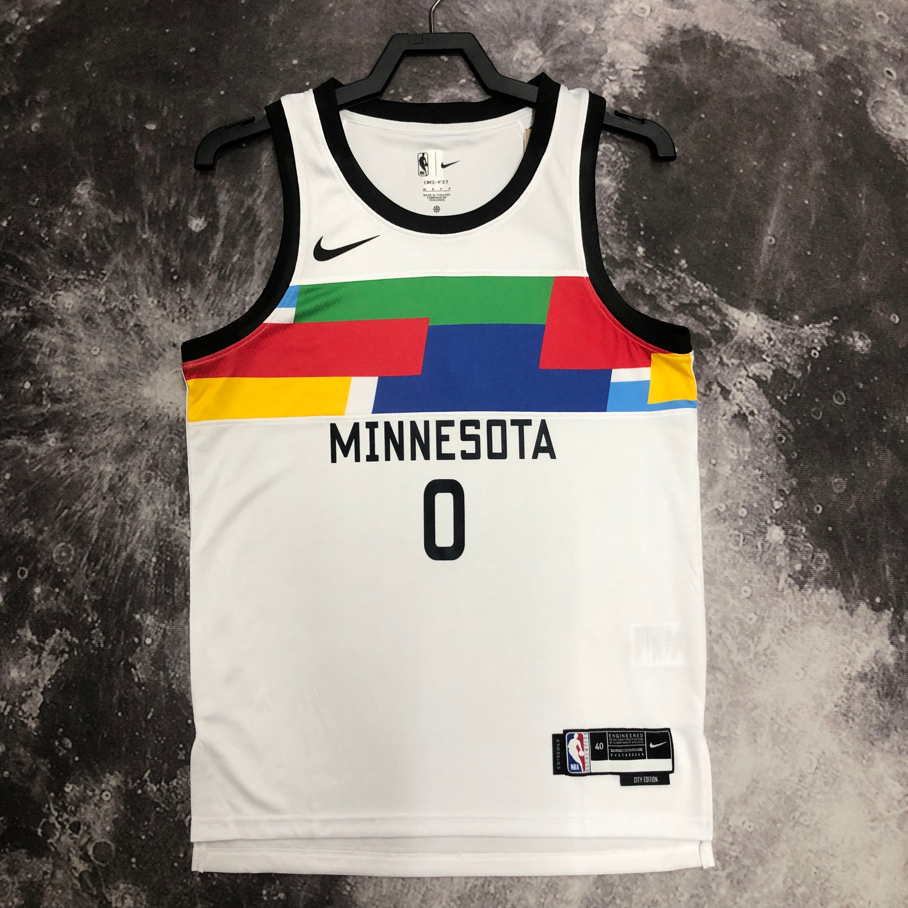 23 SEASON MINNESOTA TIMBERWOLVES CITY VERSION  NO.0 RUSSELL