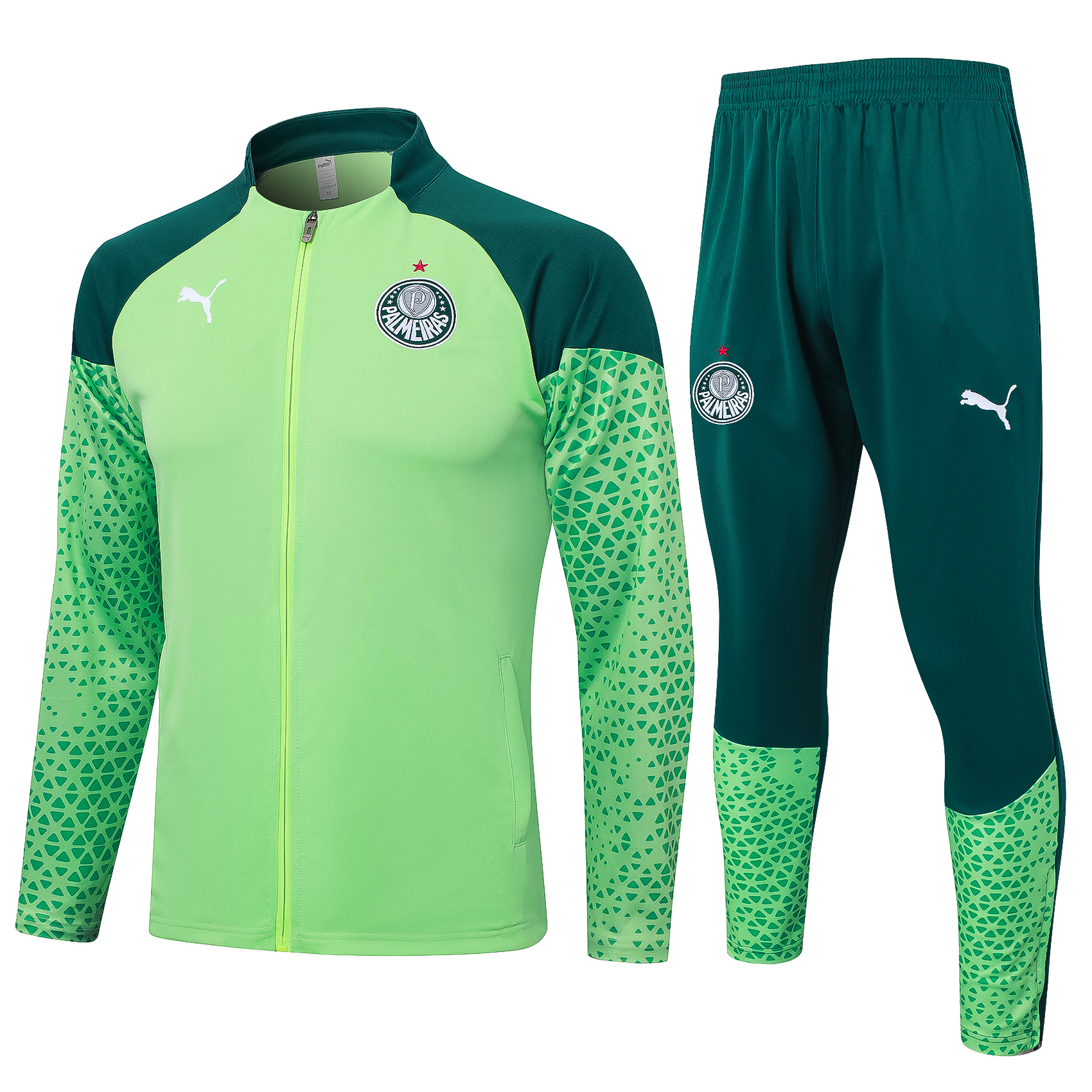 Palmeiras Full Zipper Training Suit A741