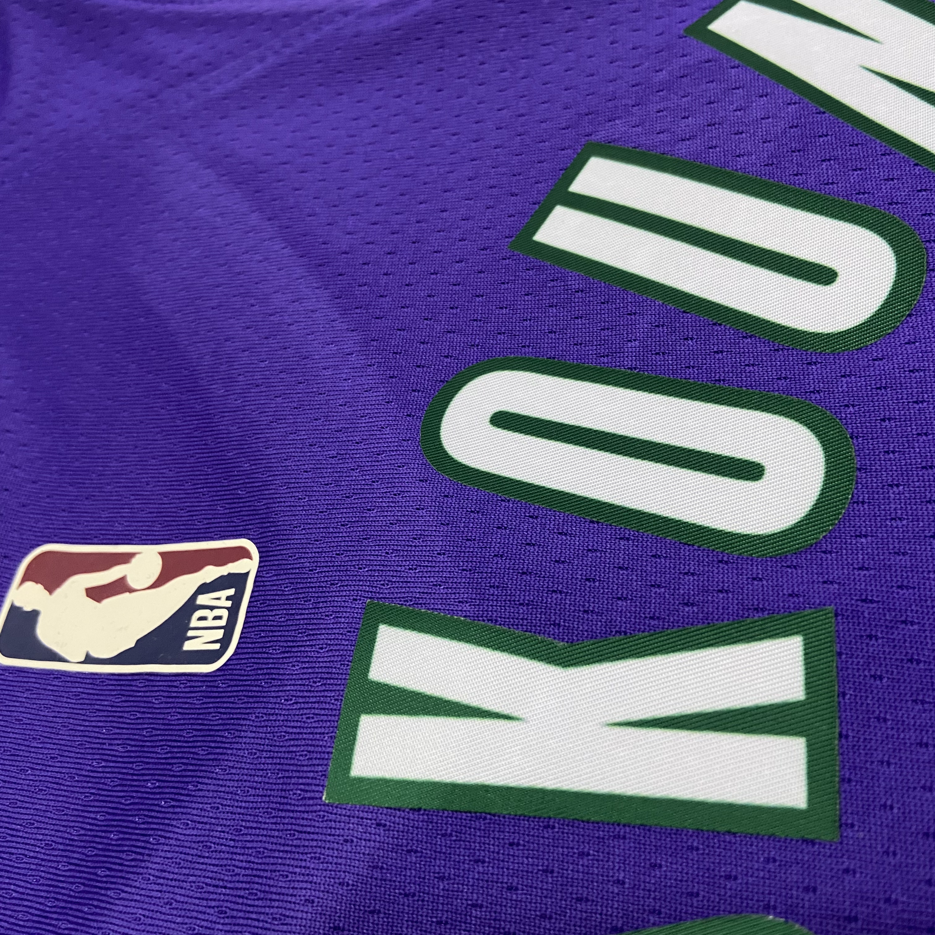 23 Season Milwaukee Bucks Purple  No.34