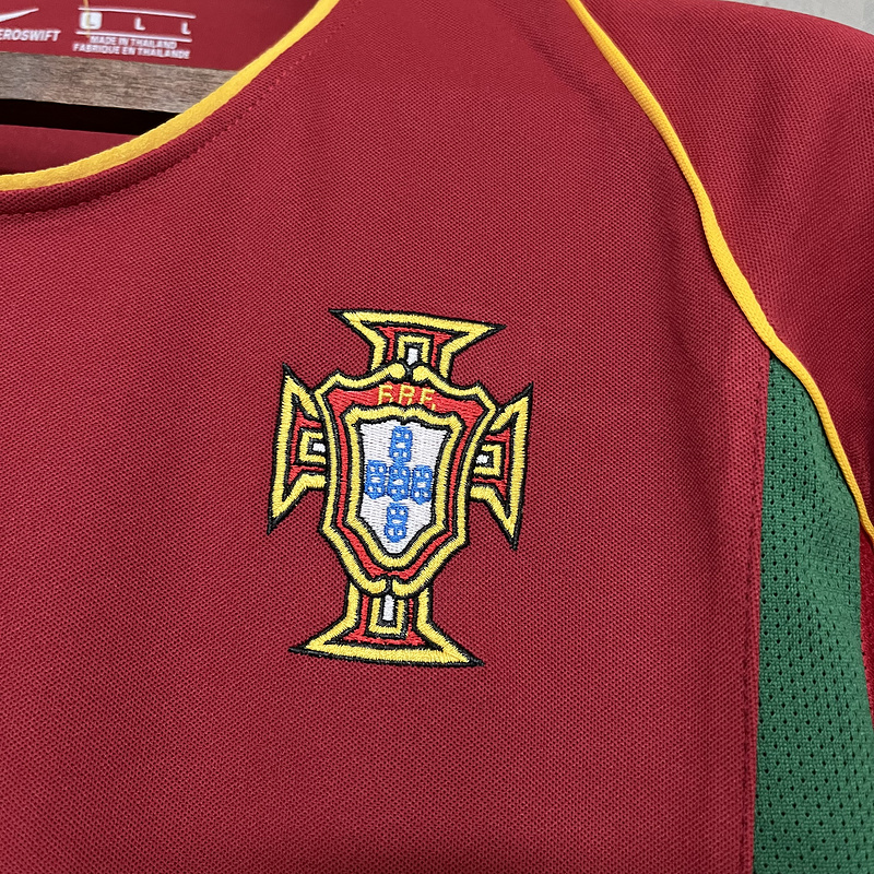 Retro 2002 Portugal Home S-XXL