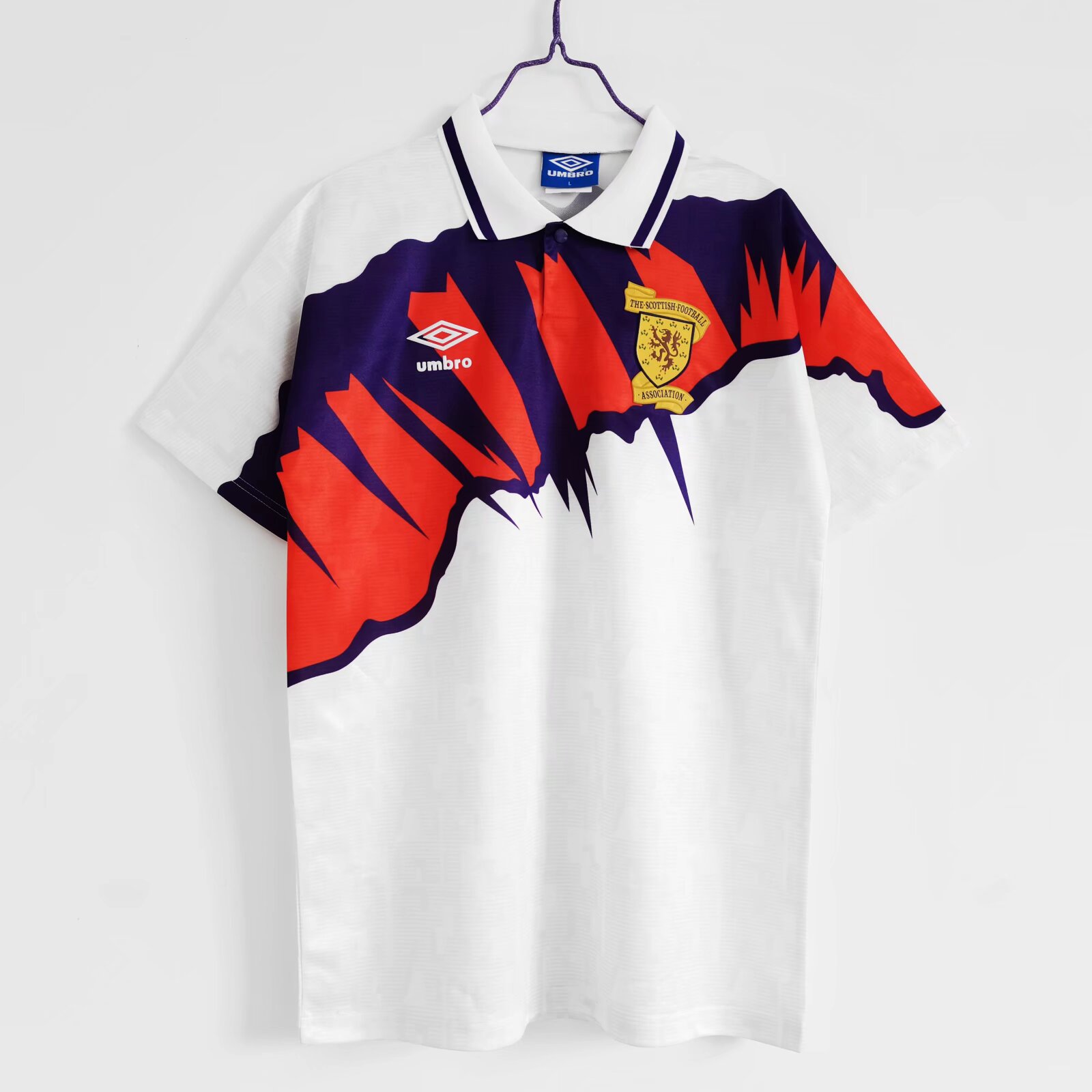 Retro  Scotland 1991/93 Away White