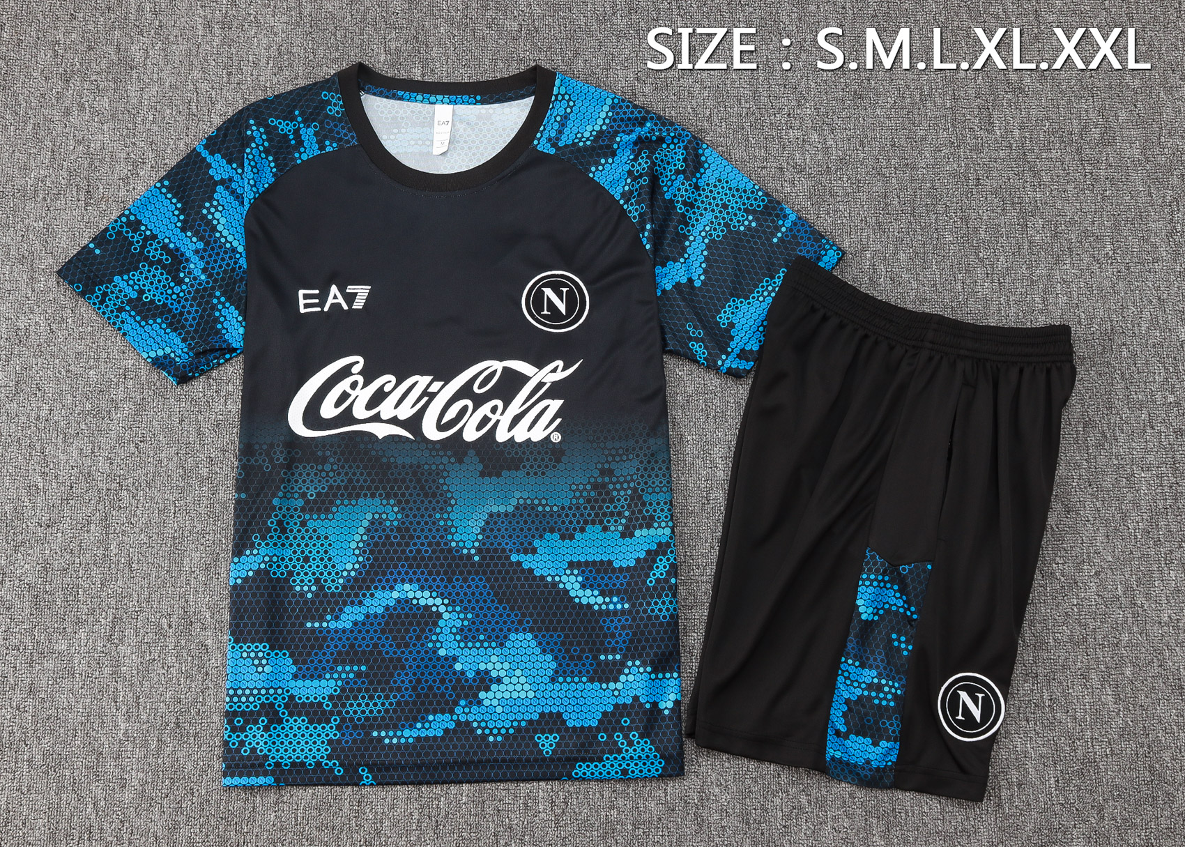 Naples 2425 Short Sleeves Training Suit D1213